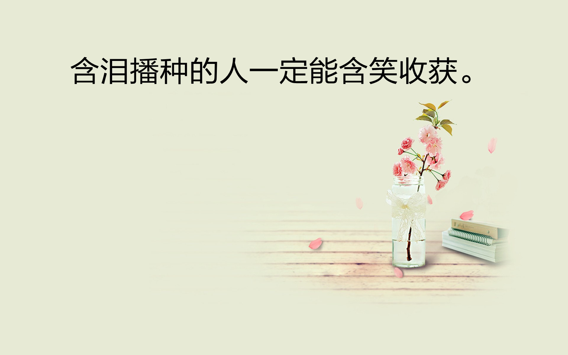 励志 子初 收获