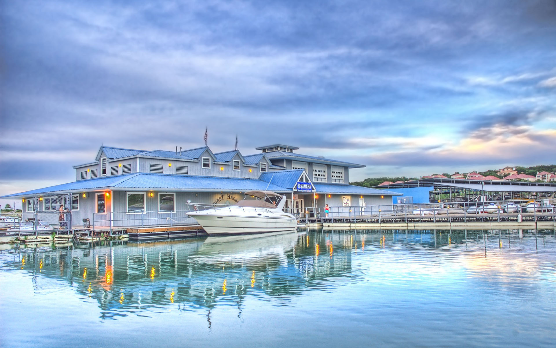 自然风光  湖岸田园  建筑  风景  海浪