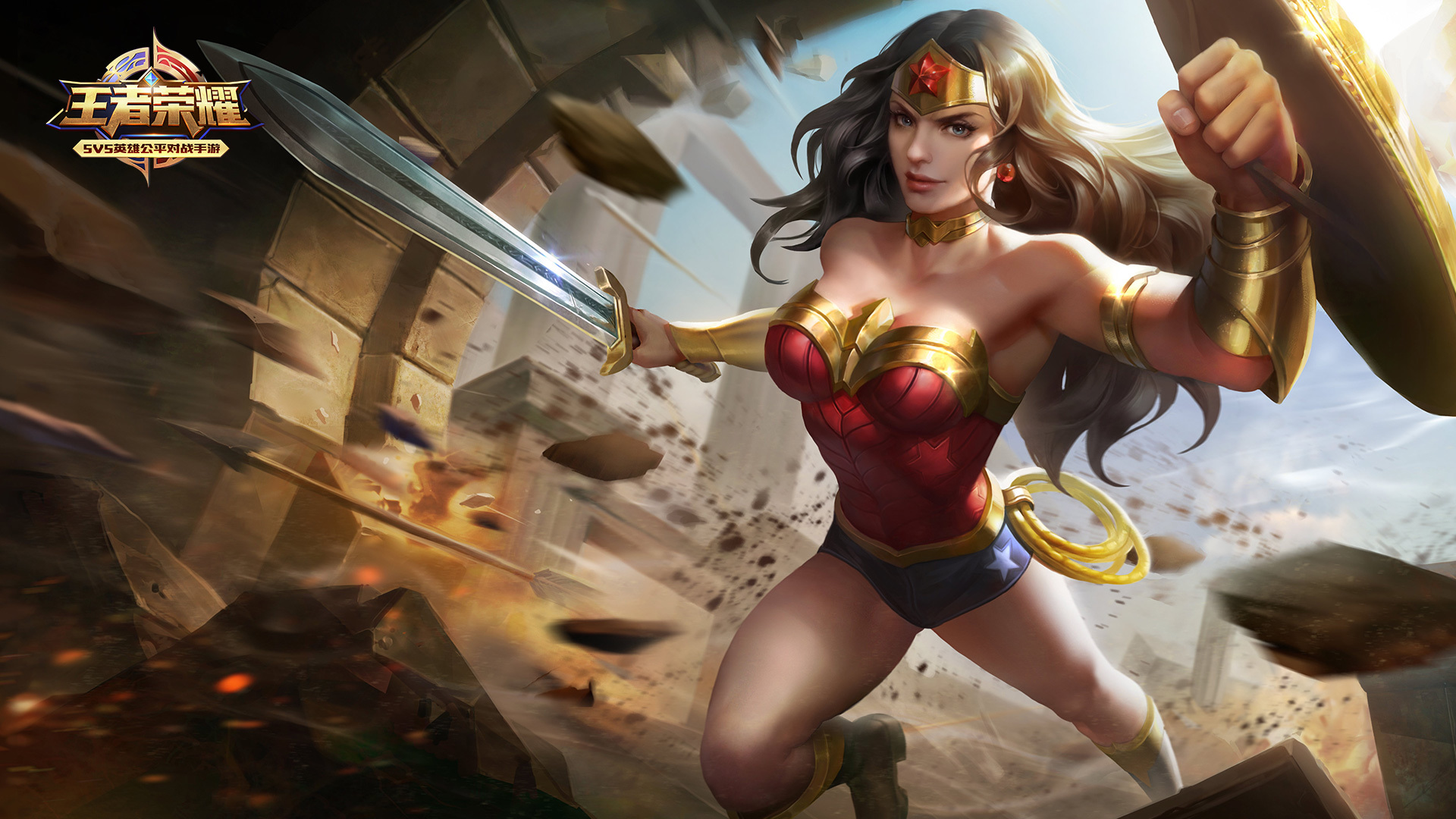 游戏 王者荣耀 神奇女侠 雅典娜