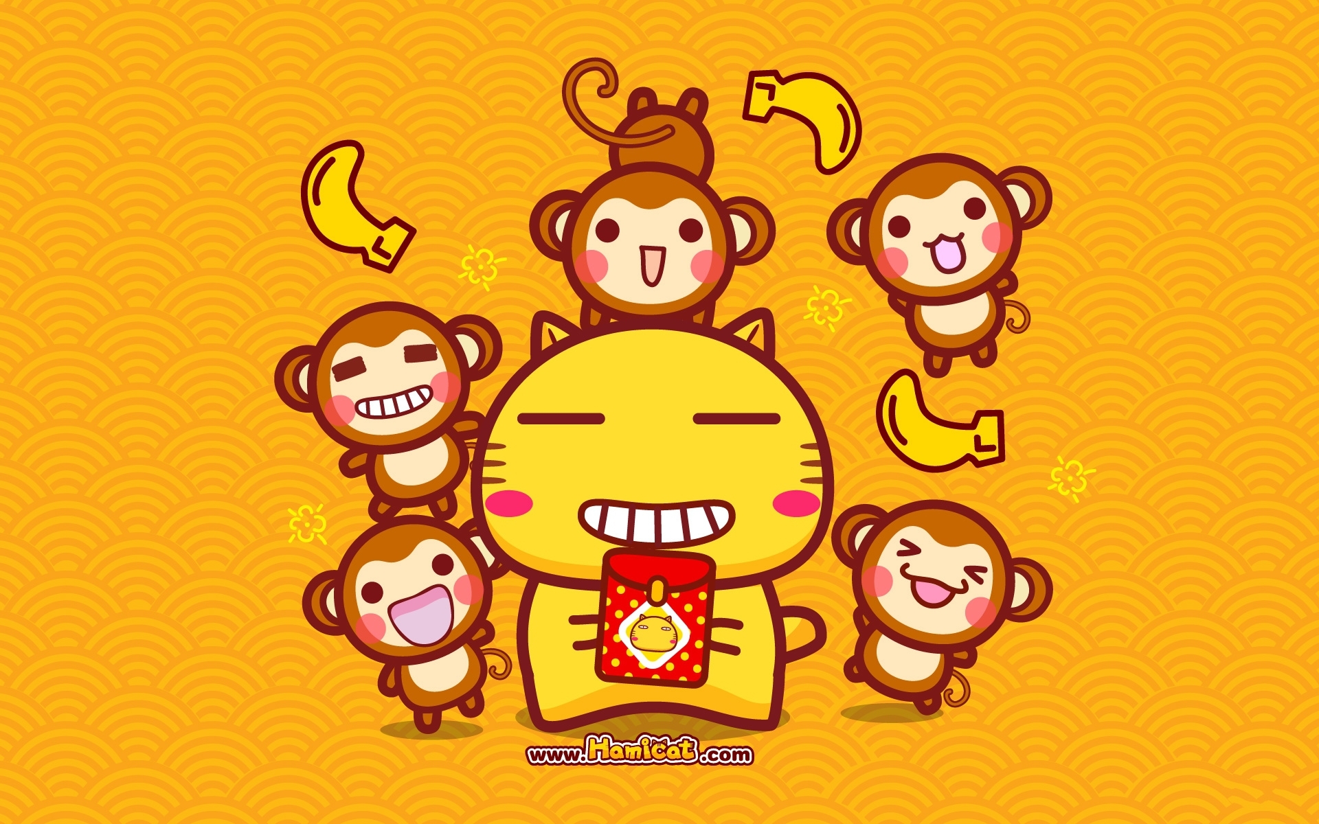 2017 新年快乐 哈咪猫