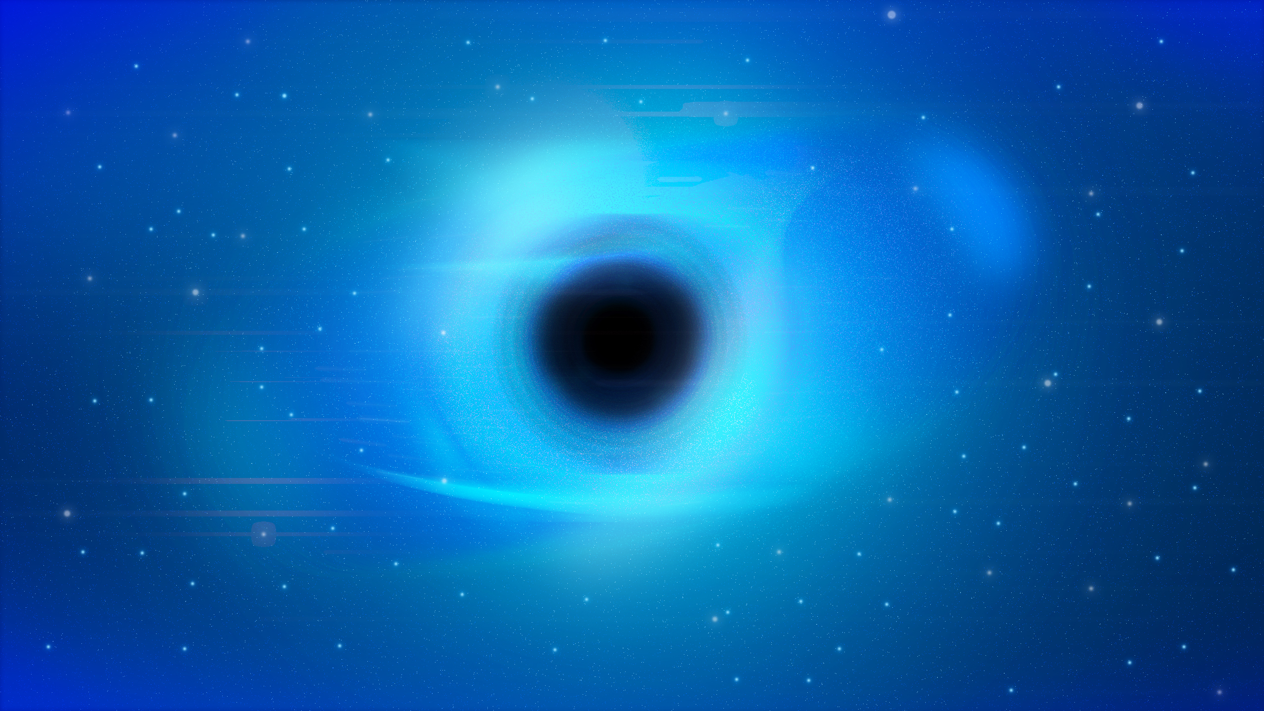 黑洞 蓝色