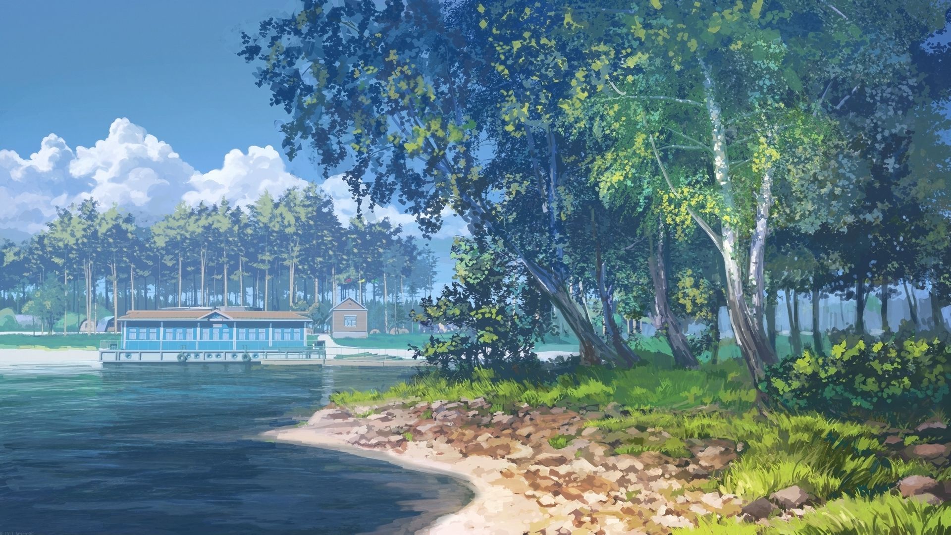 动漫 唯美风景
