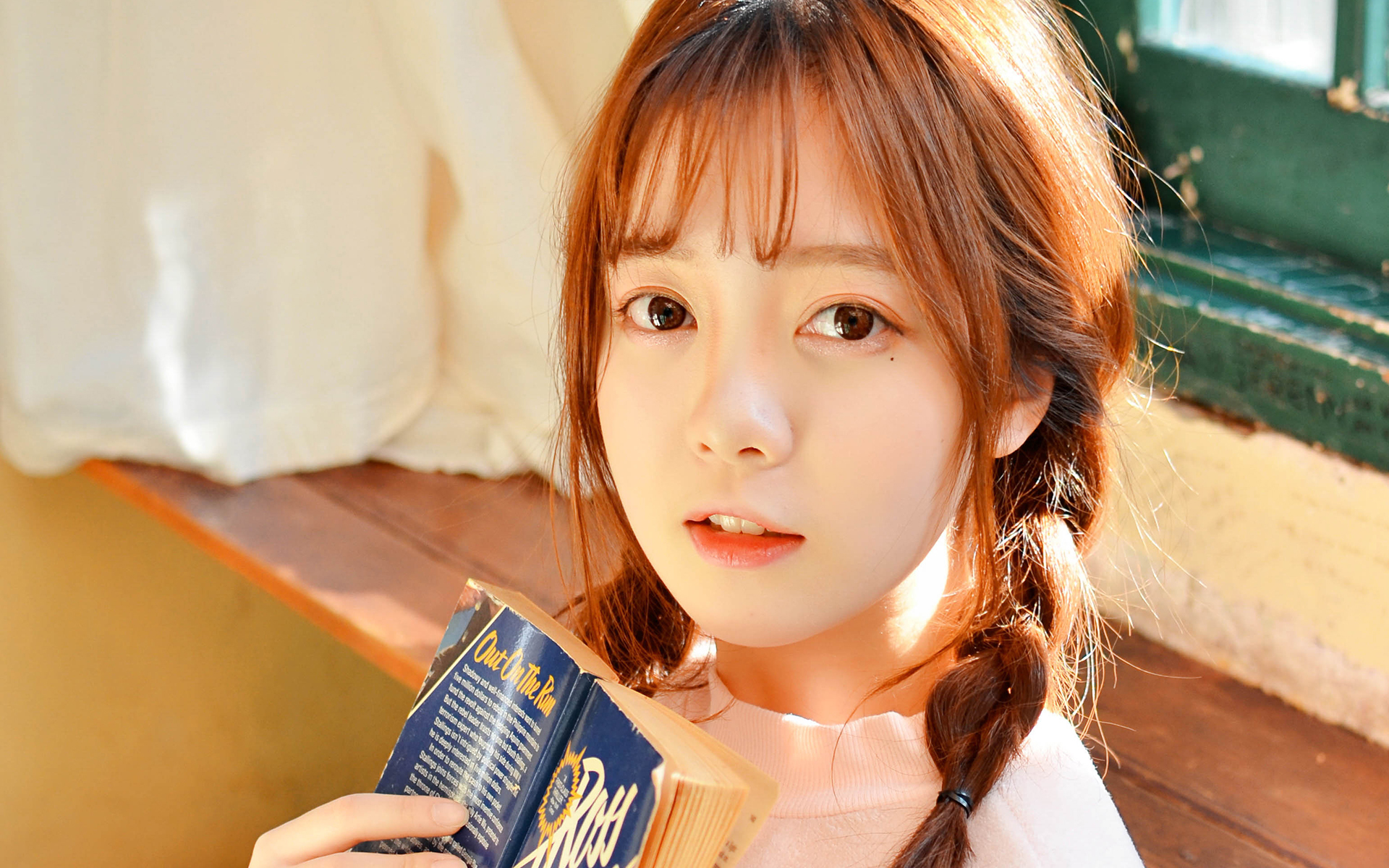 清纯  文艺少女  唯美  居家