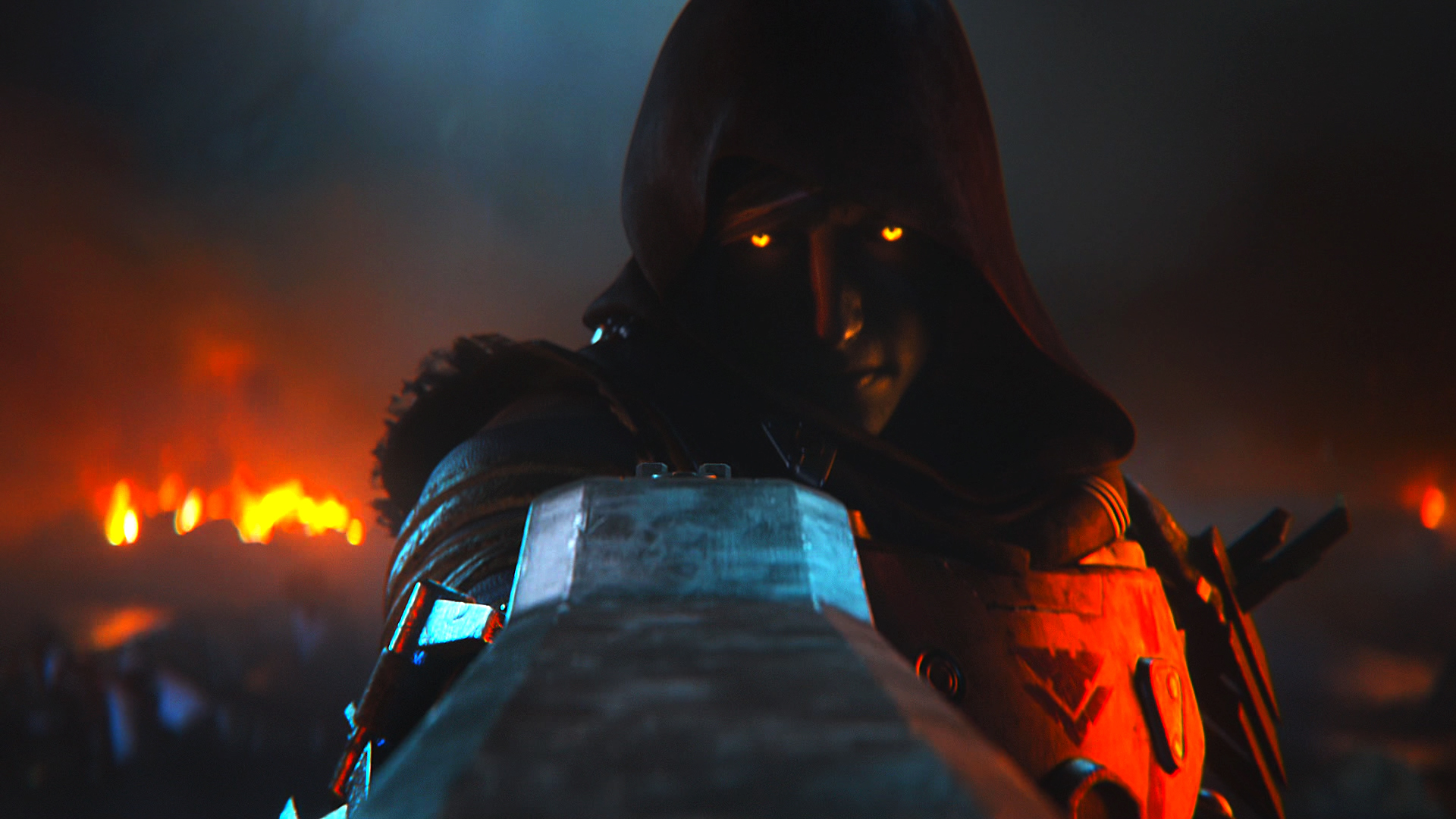 卡通人物 杀手 枪手 雨