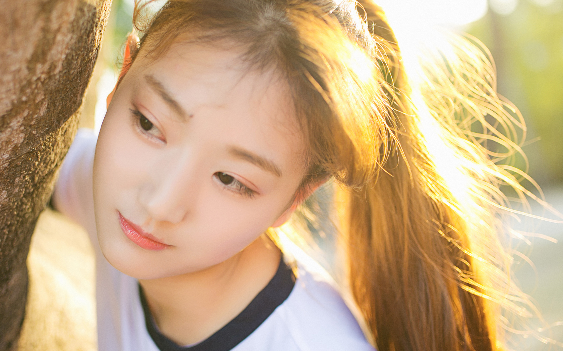 美女 小清新 阳光