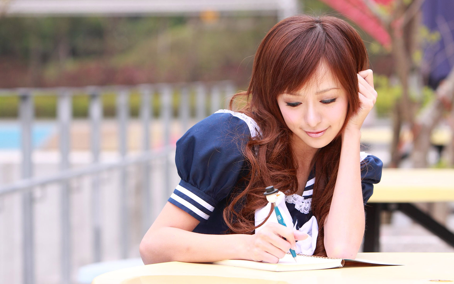 美女 清纯 可爱 萌妹子 宽屏