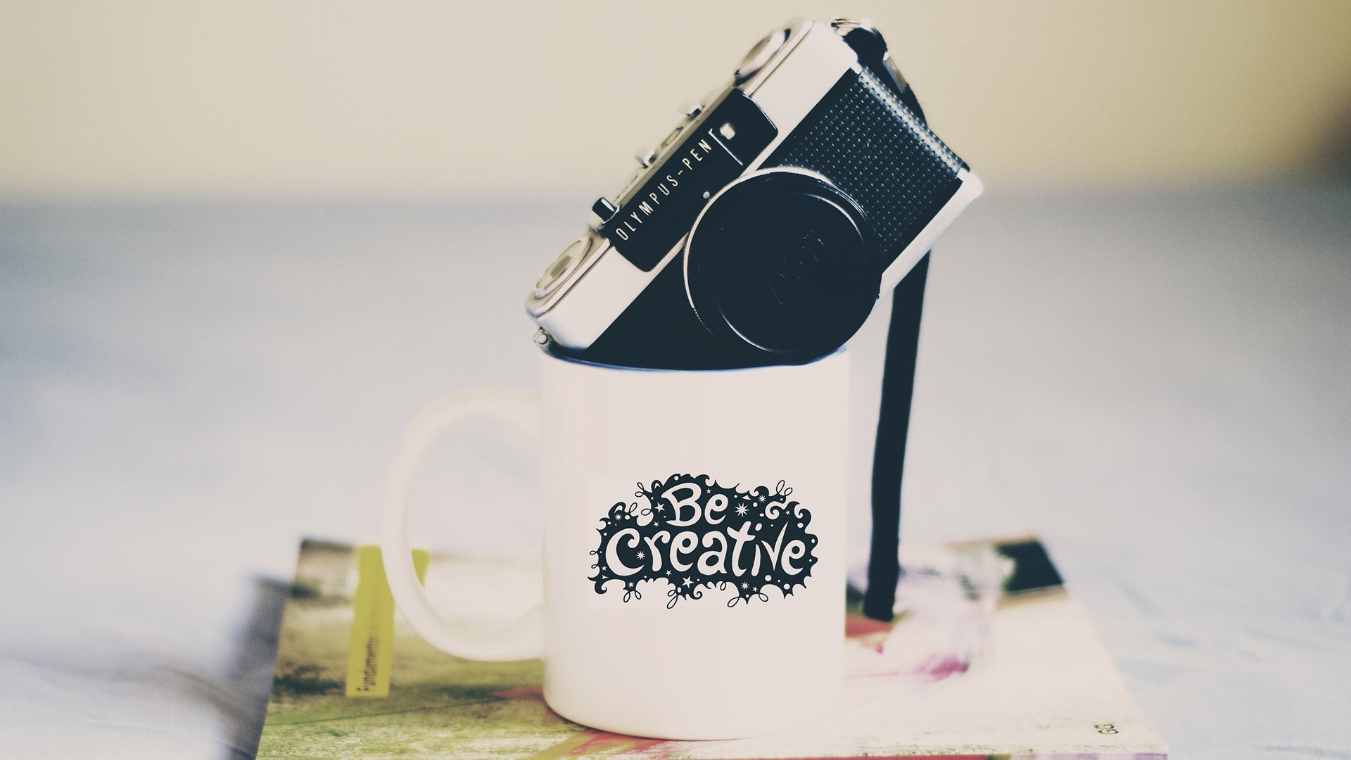 小清新 静物写真 相机 微单