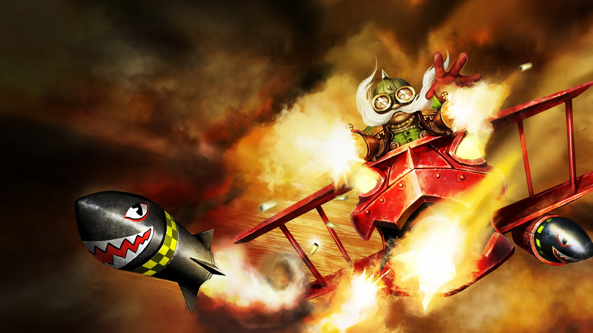 英雄联盟 游戏 飞机 lol