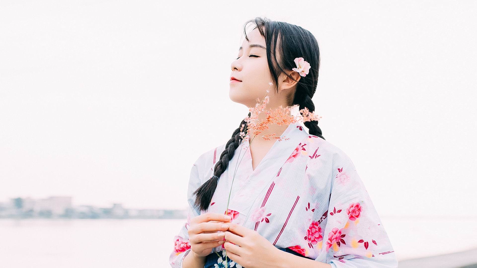 清纯 唯美 日系 和服