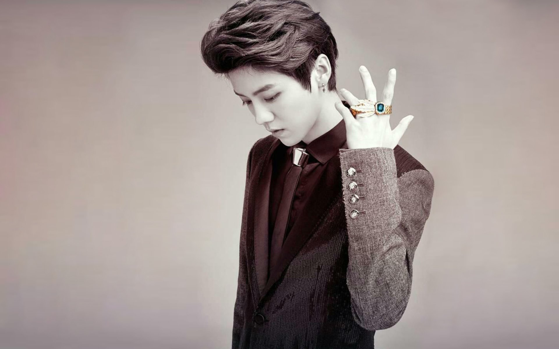 鹿晗 时尚小鲜肉 可爱