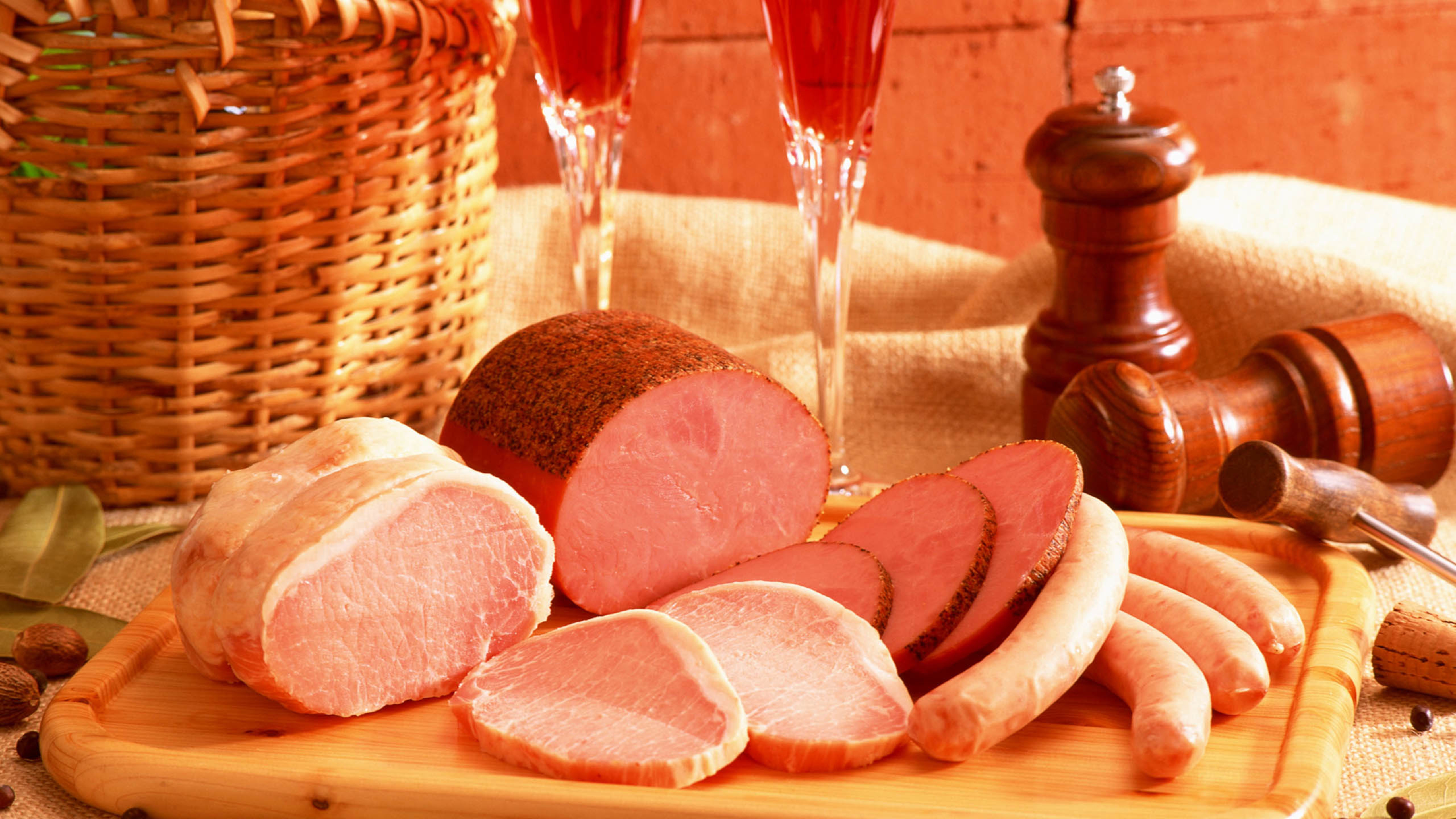 美食 火腿 香肠