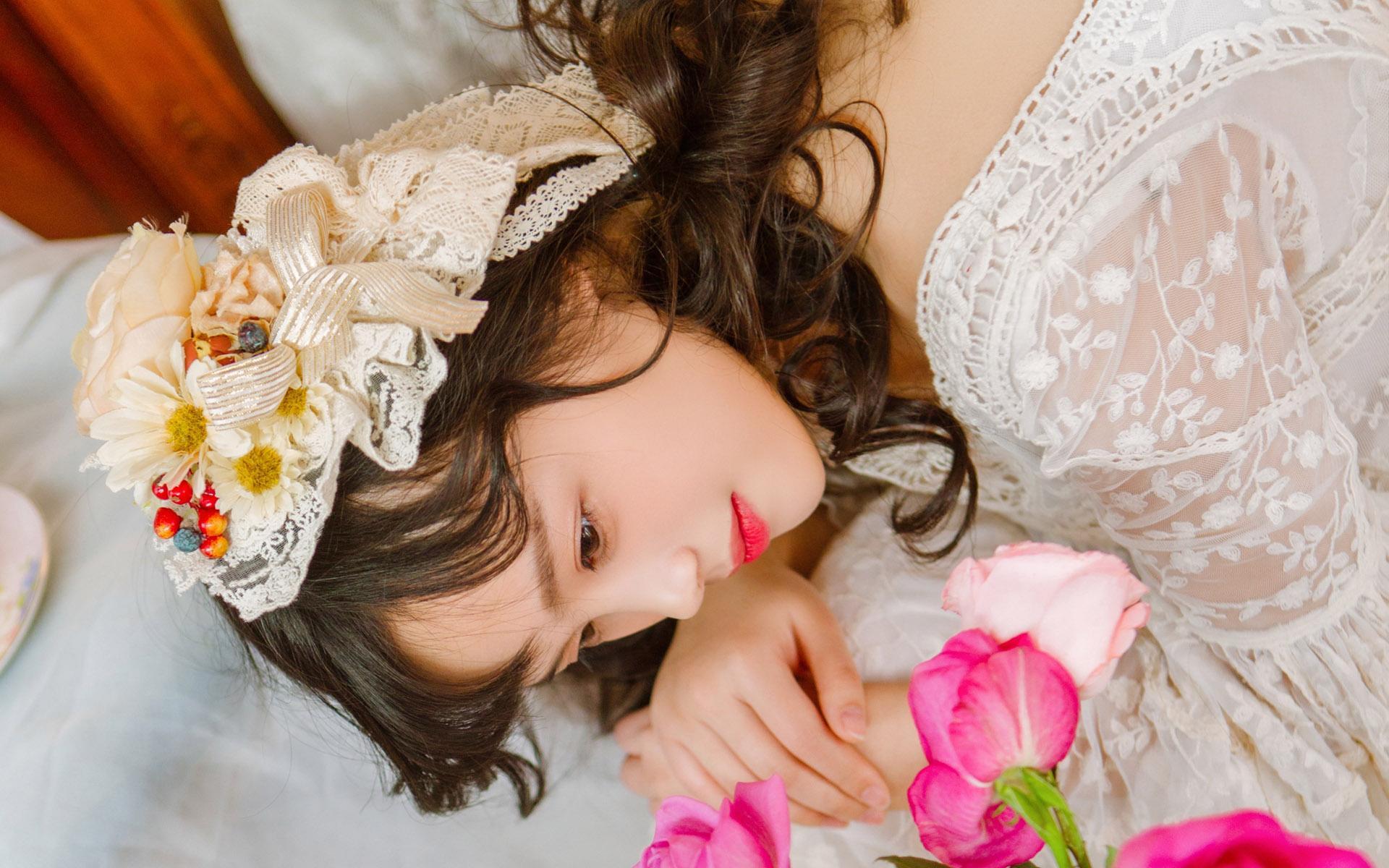 清纯 可爱 鲜花