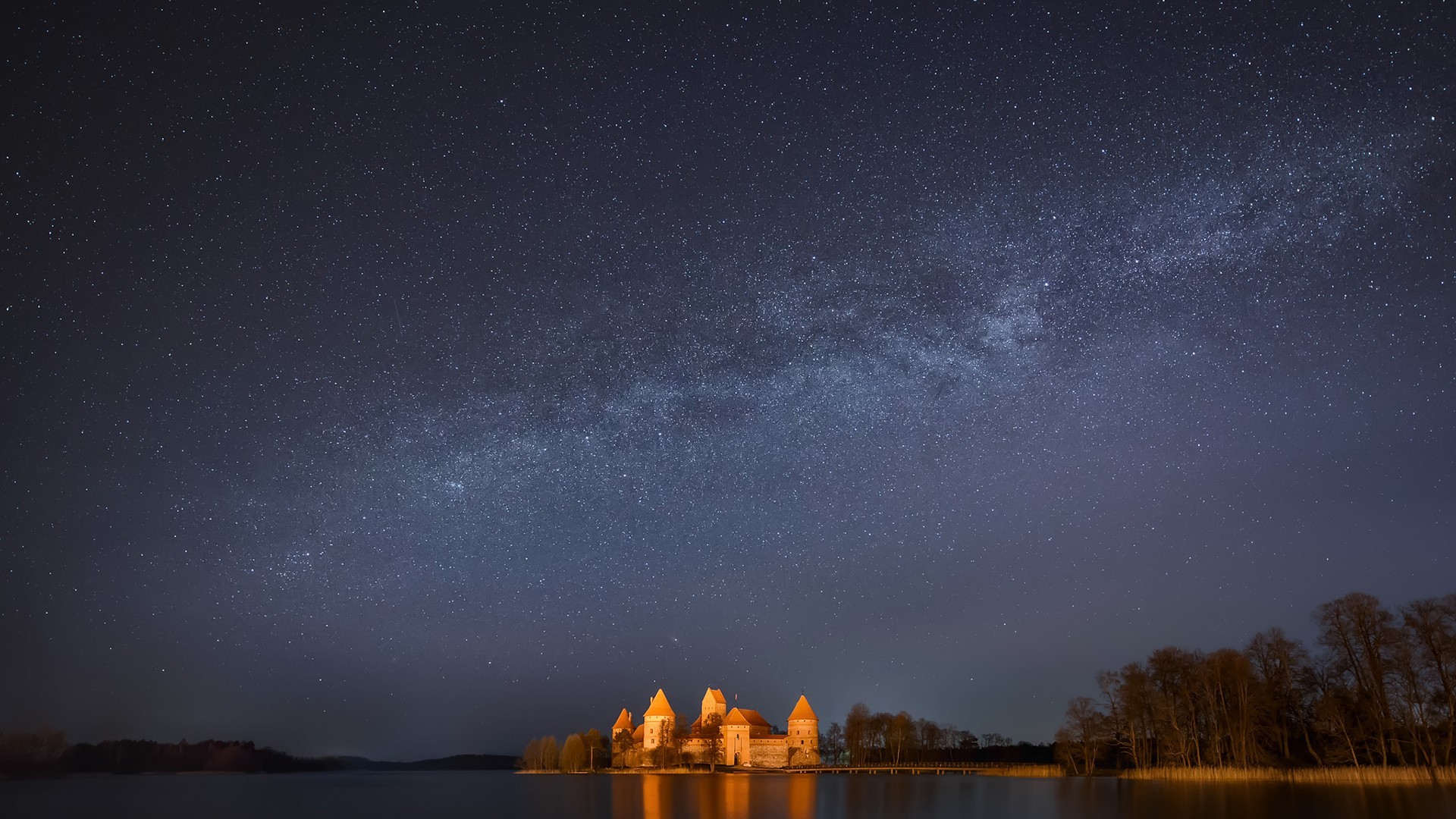 风景 星空 奇幻梦境