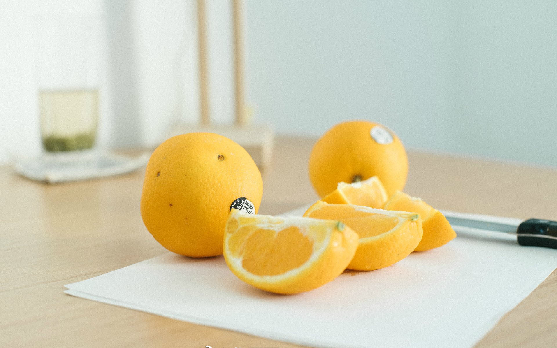 小清新 动感水果 橙子