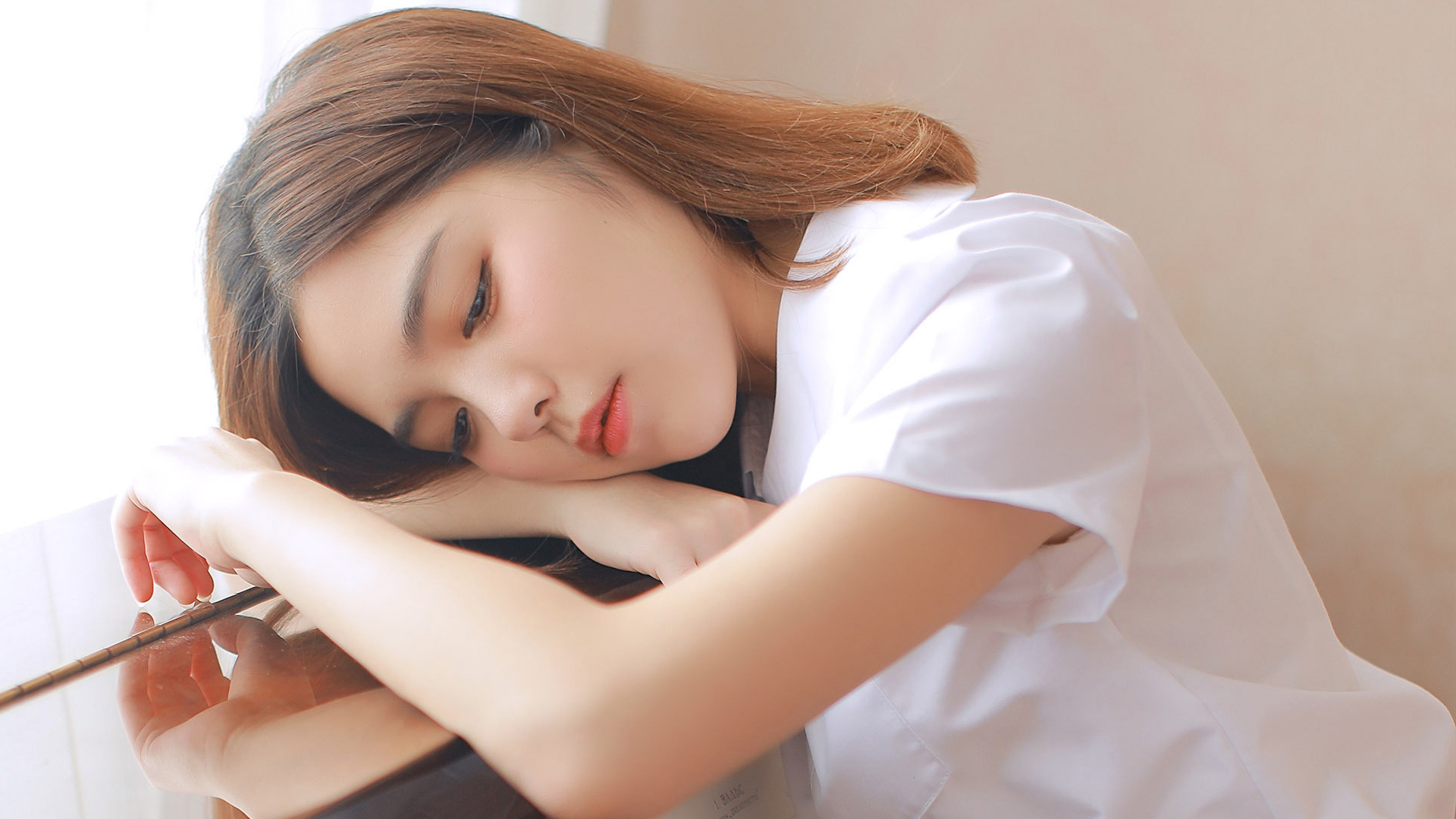 美女 清纯 阳光