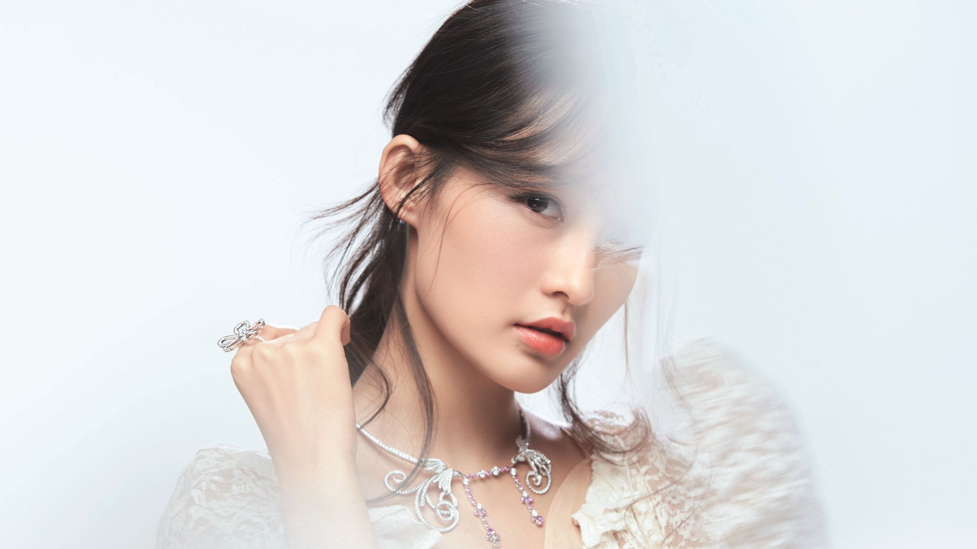 美女 小清新 明星 朦胧