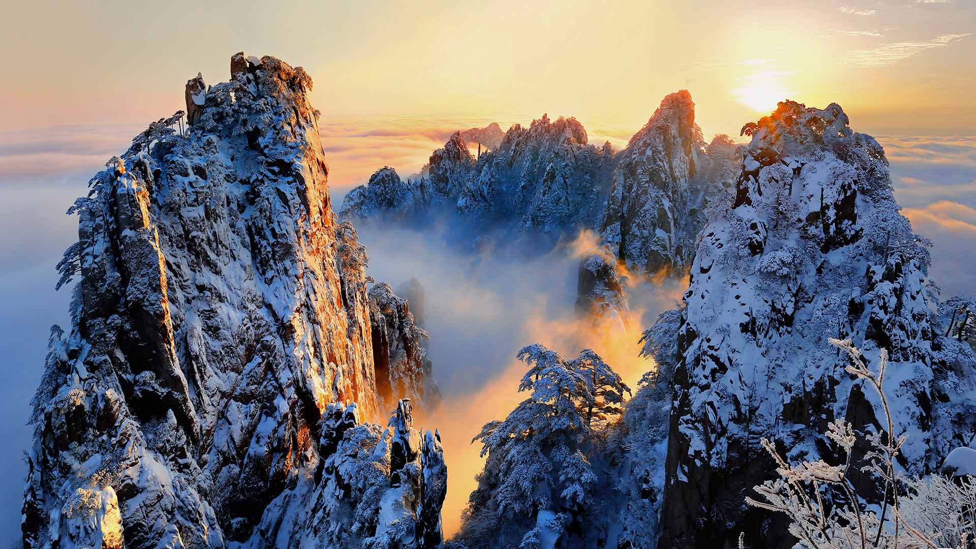 风景 雪山