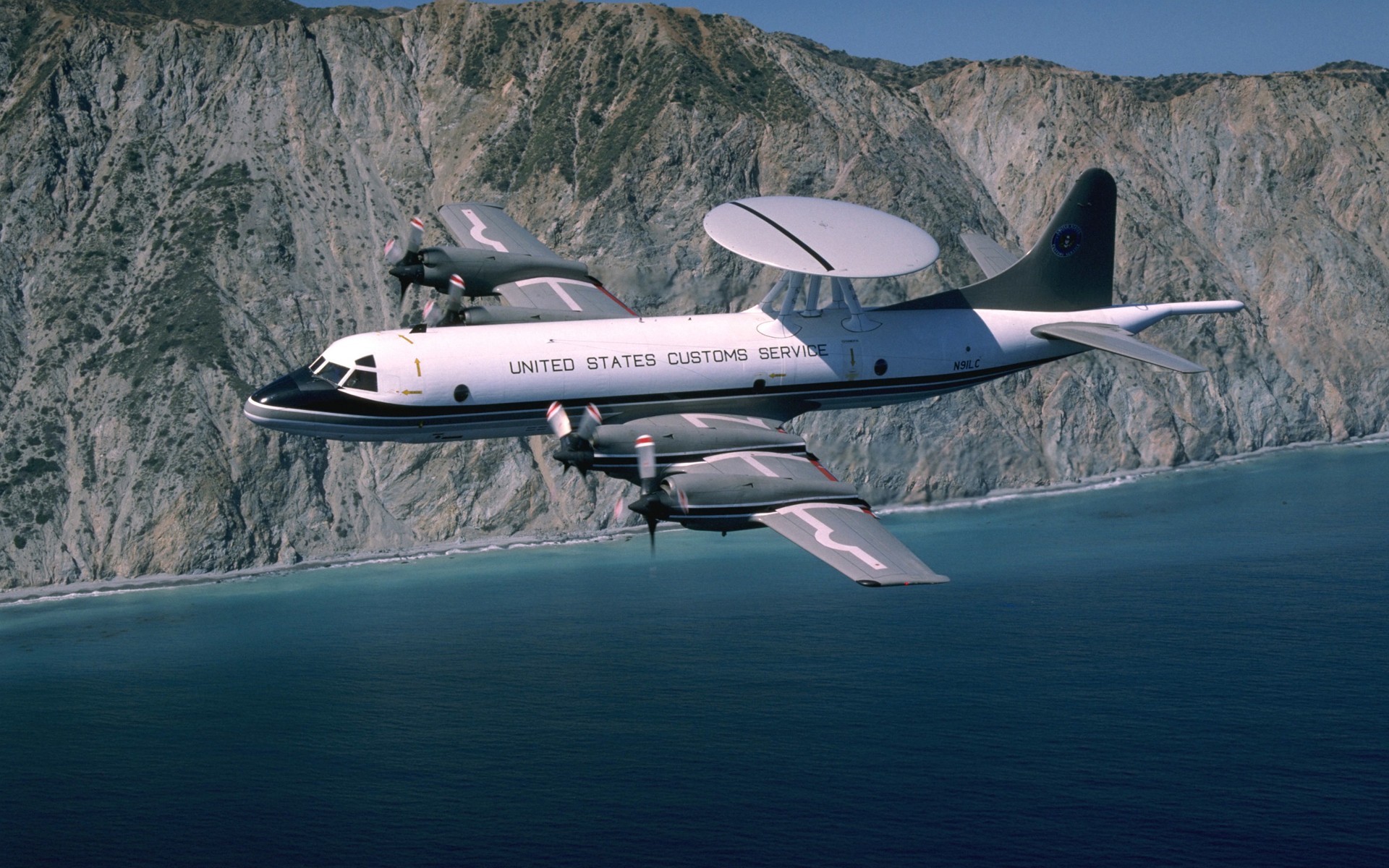 军事 飞机 EP3 预警机