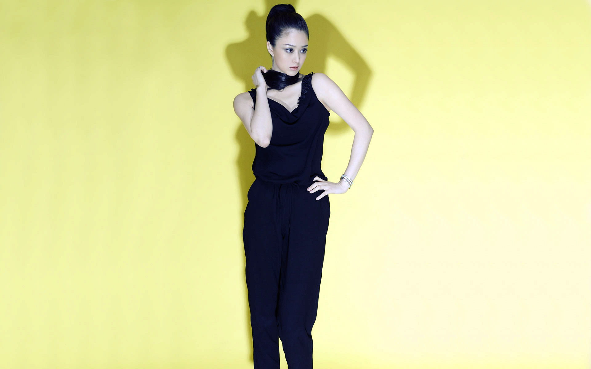 蒋欣 演员 气质美女 写真 宽屏