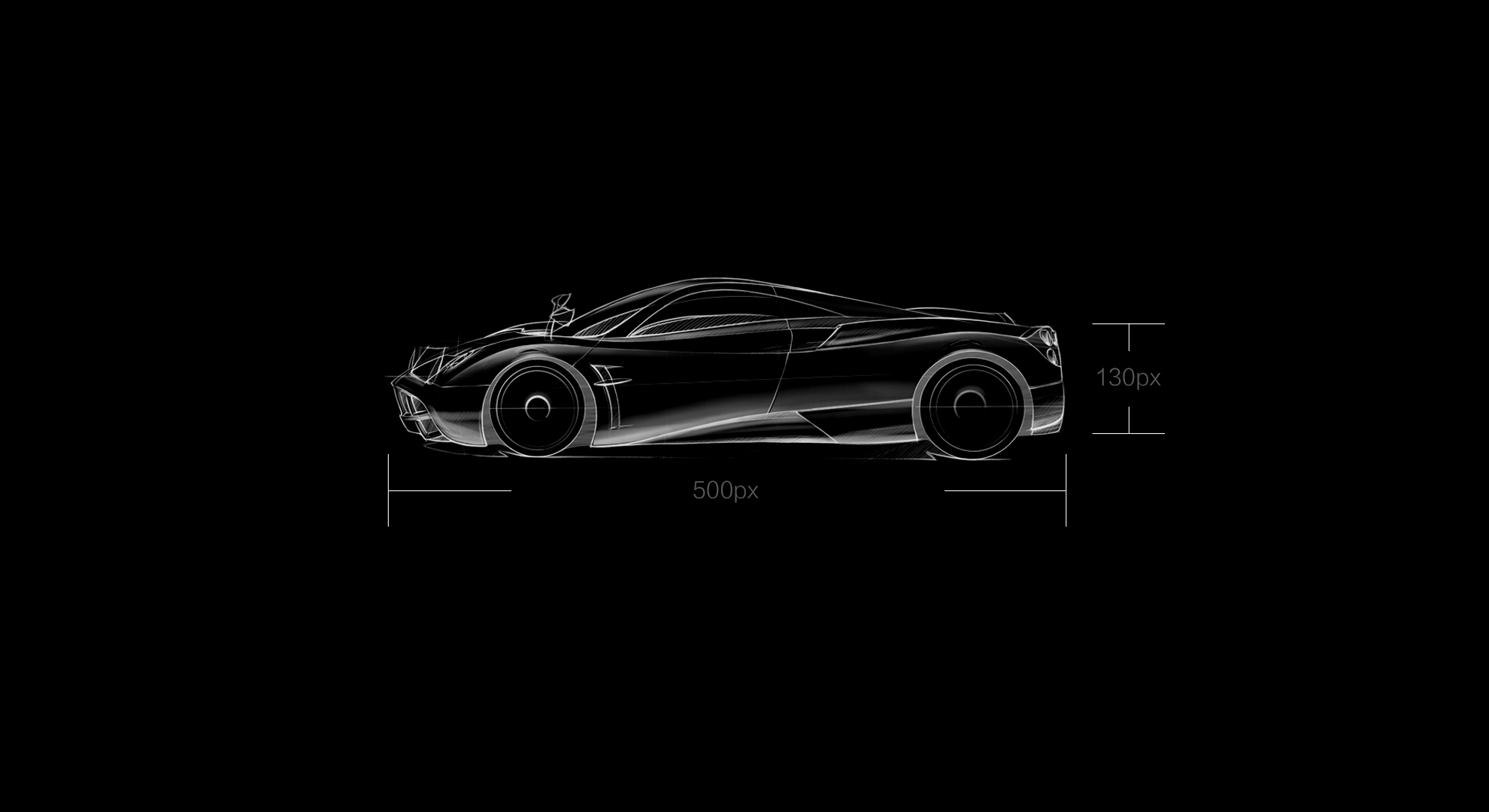 炫酷 汽车 纯色