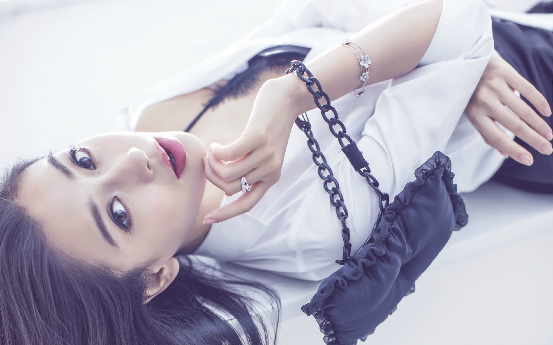 Angelababy 唯美 梦幻 纯净 惊艳 写真 宽屏 杨颖