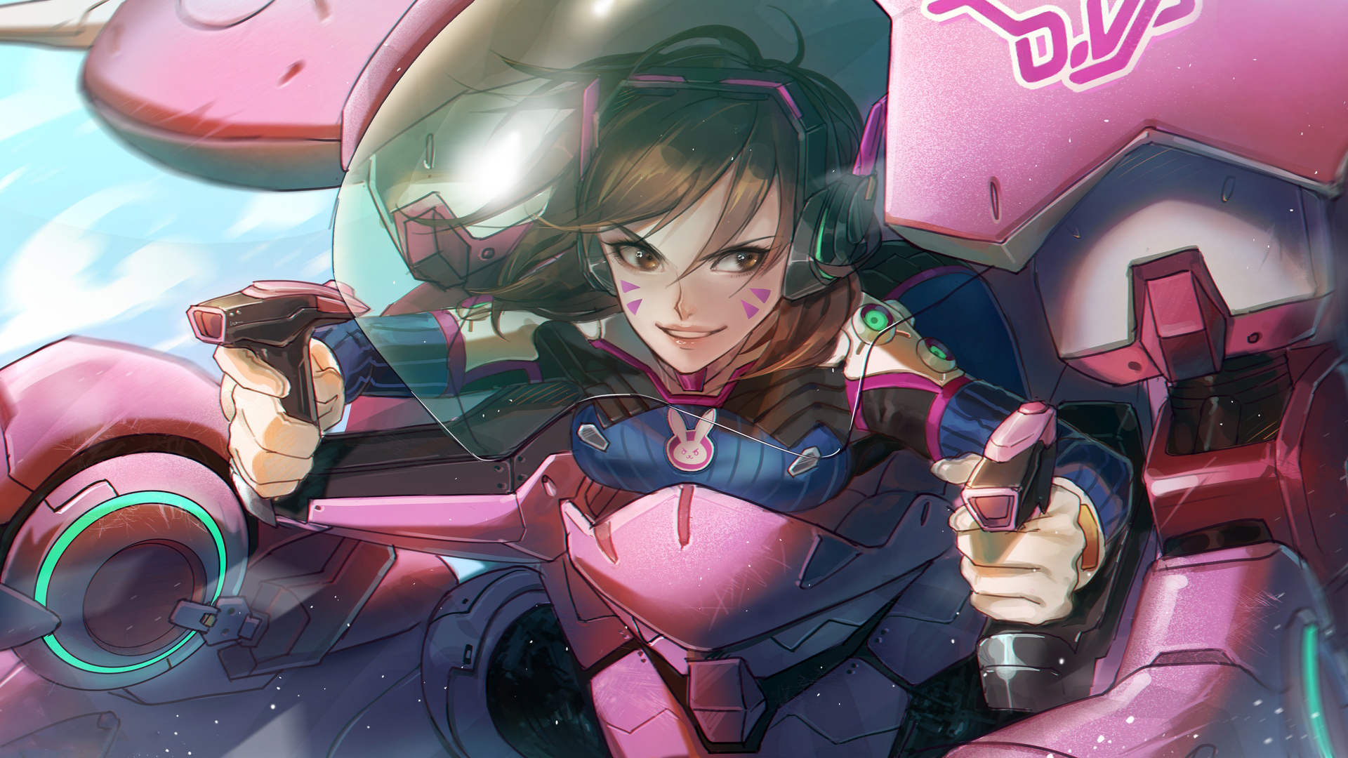 游戏 守望先锋 DVA