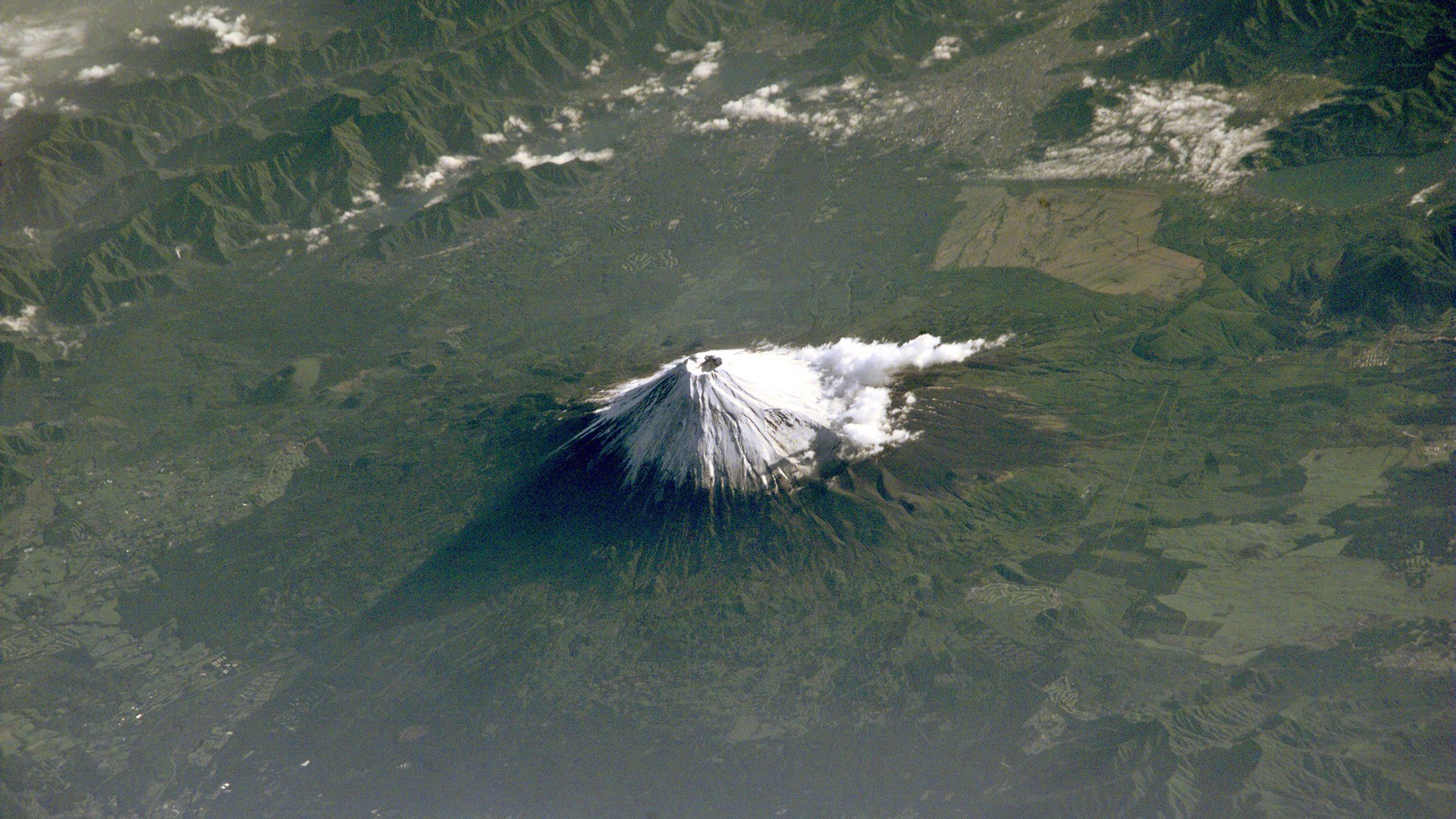 风景 自然风光 火山