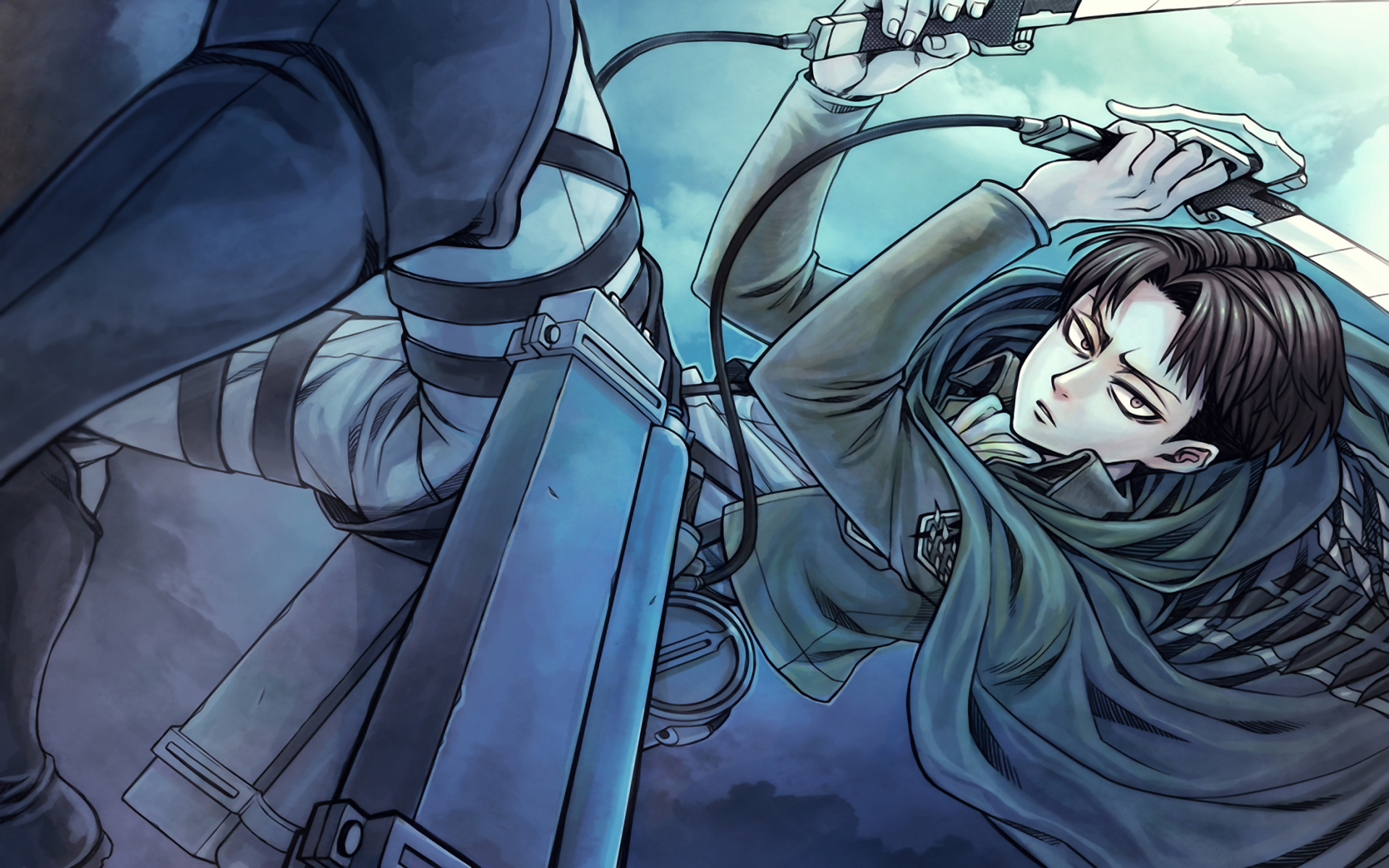 动漫 进击巨人 利威尔