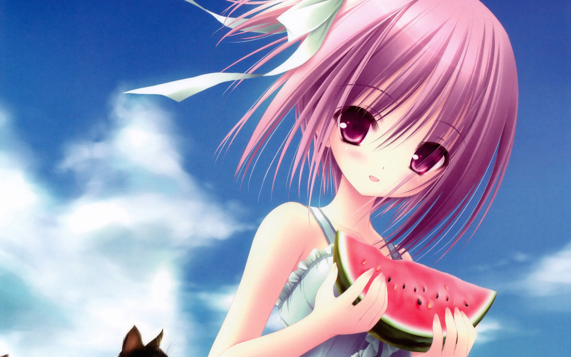 动漫  萌妹子  小萝莉  呆萌可爱   宽屏