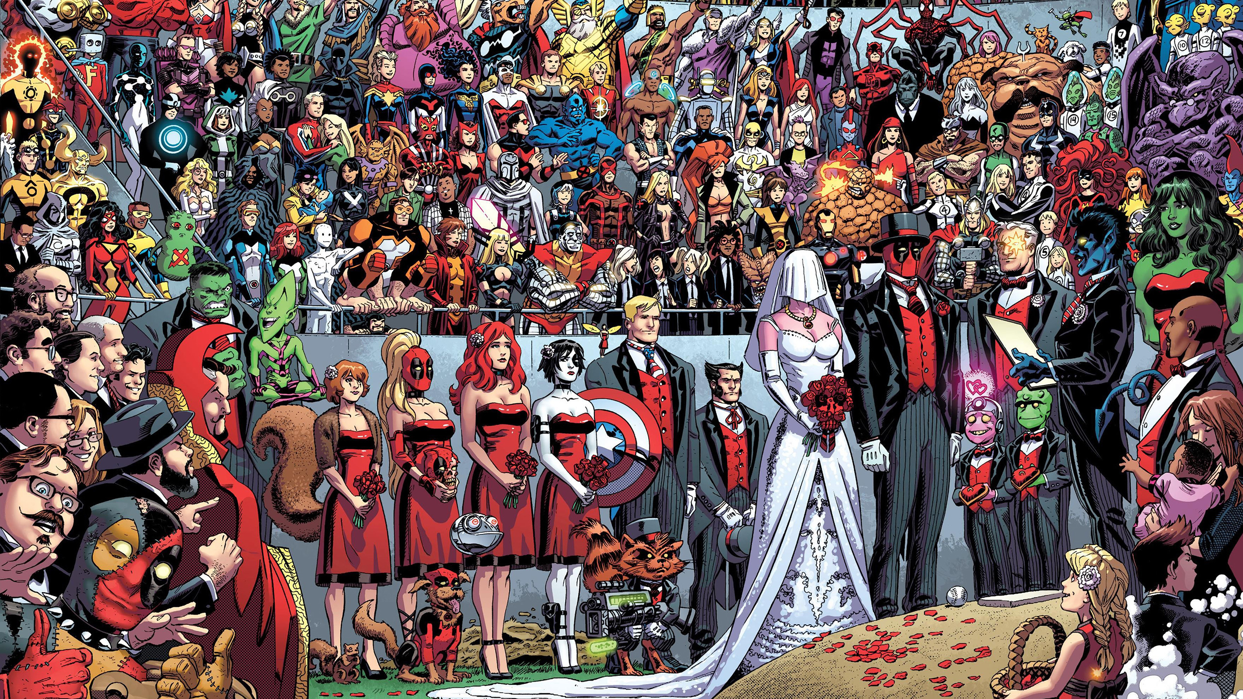 漫画 死侍 婚礼