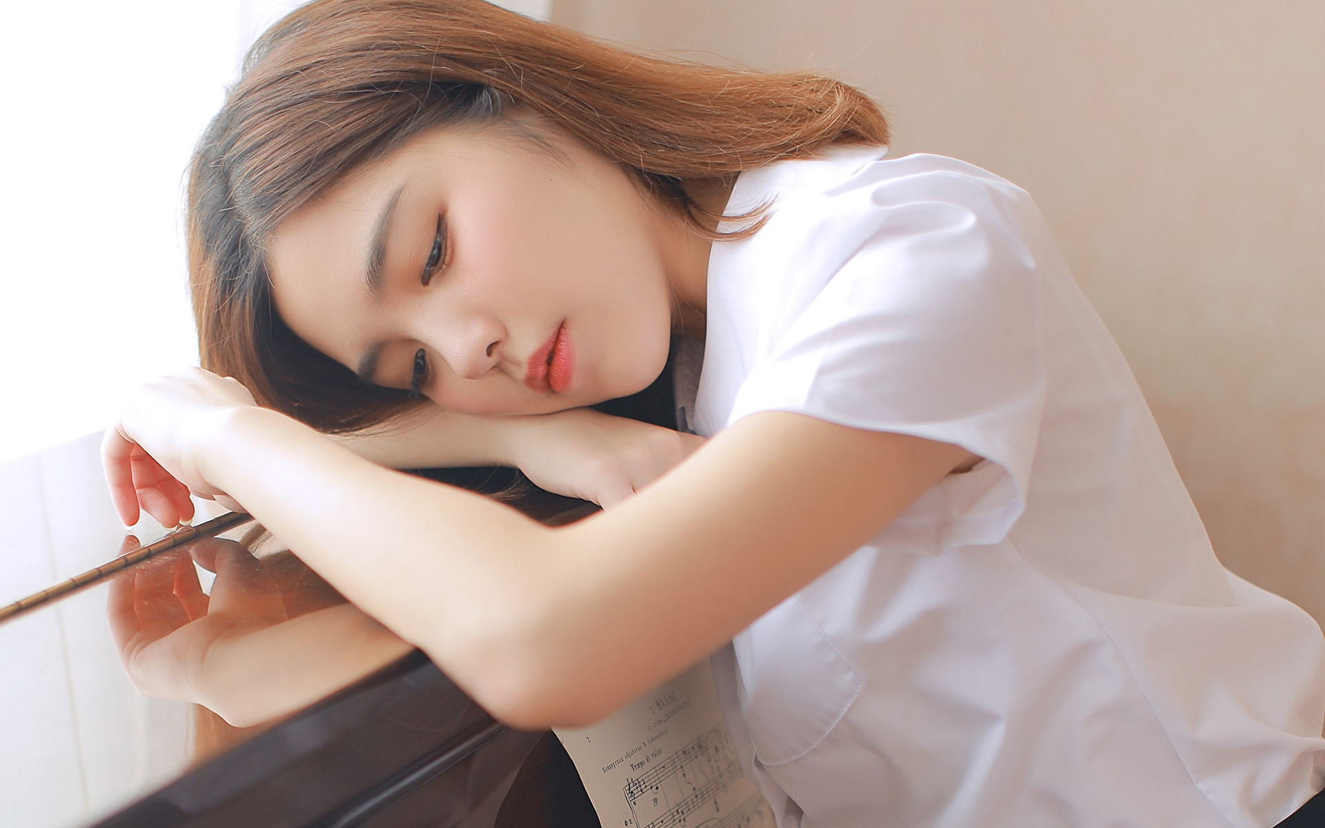 美女 清纯 阳光