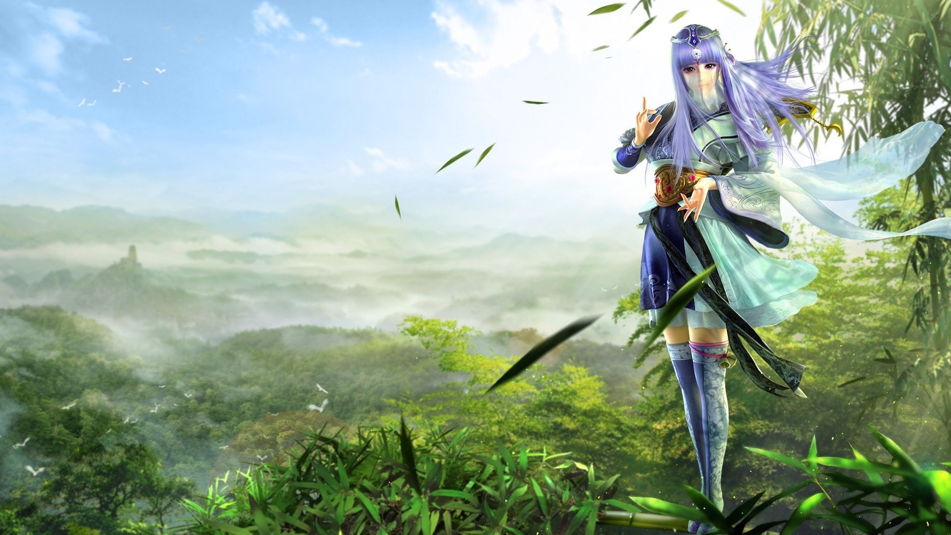 秦时明月 奇幻 水墨风 阴阳家 少司命 大司命  动漫