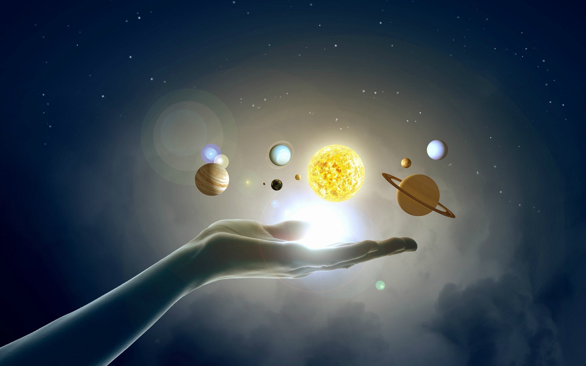 风景 自然 星空