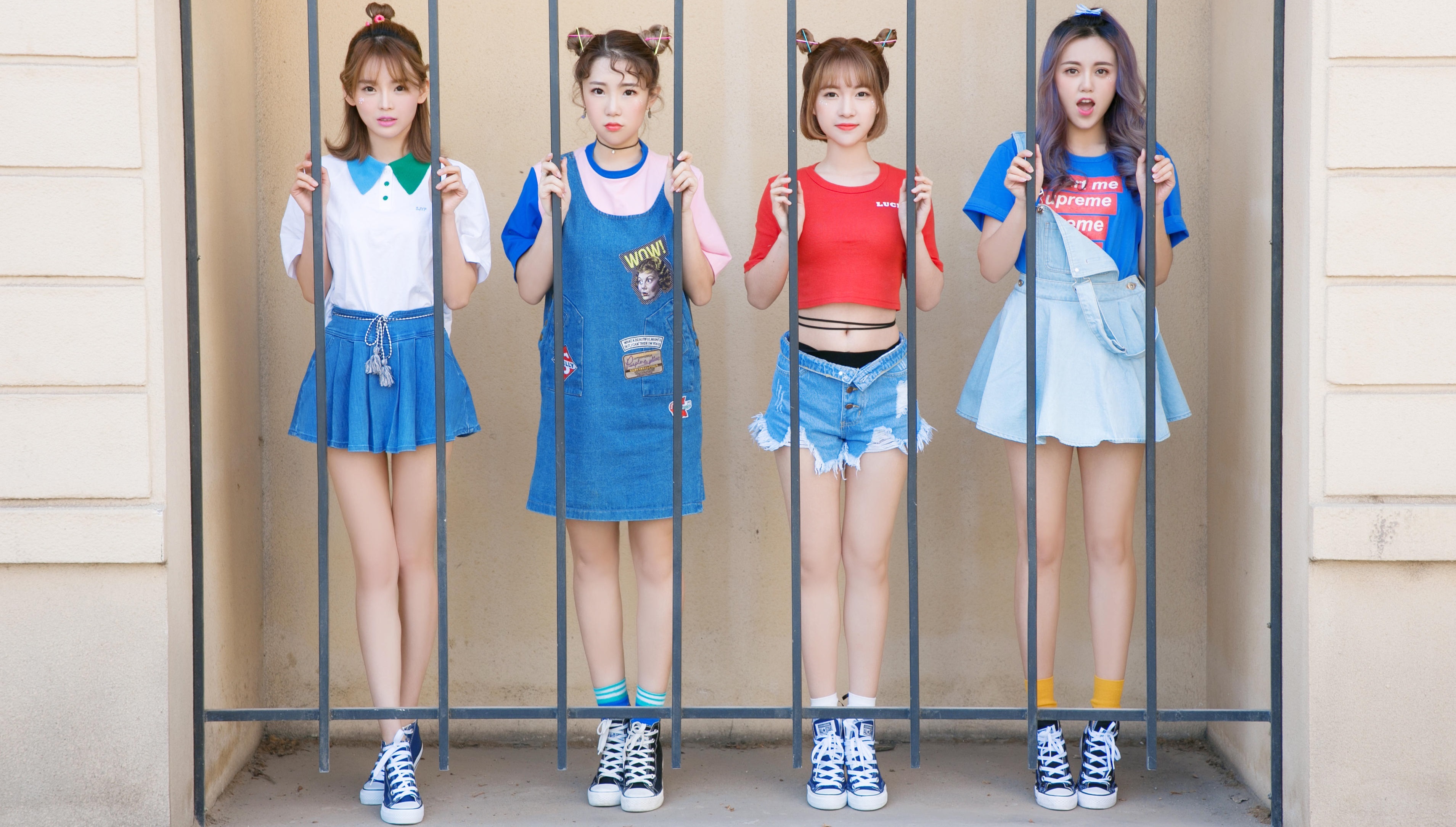 F20 女子组合 时尚街拍