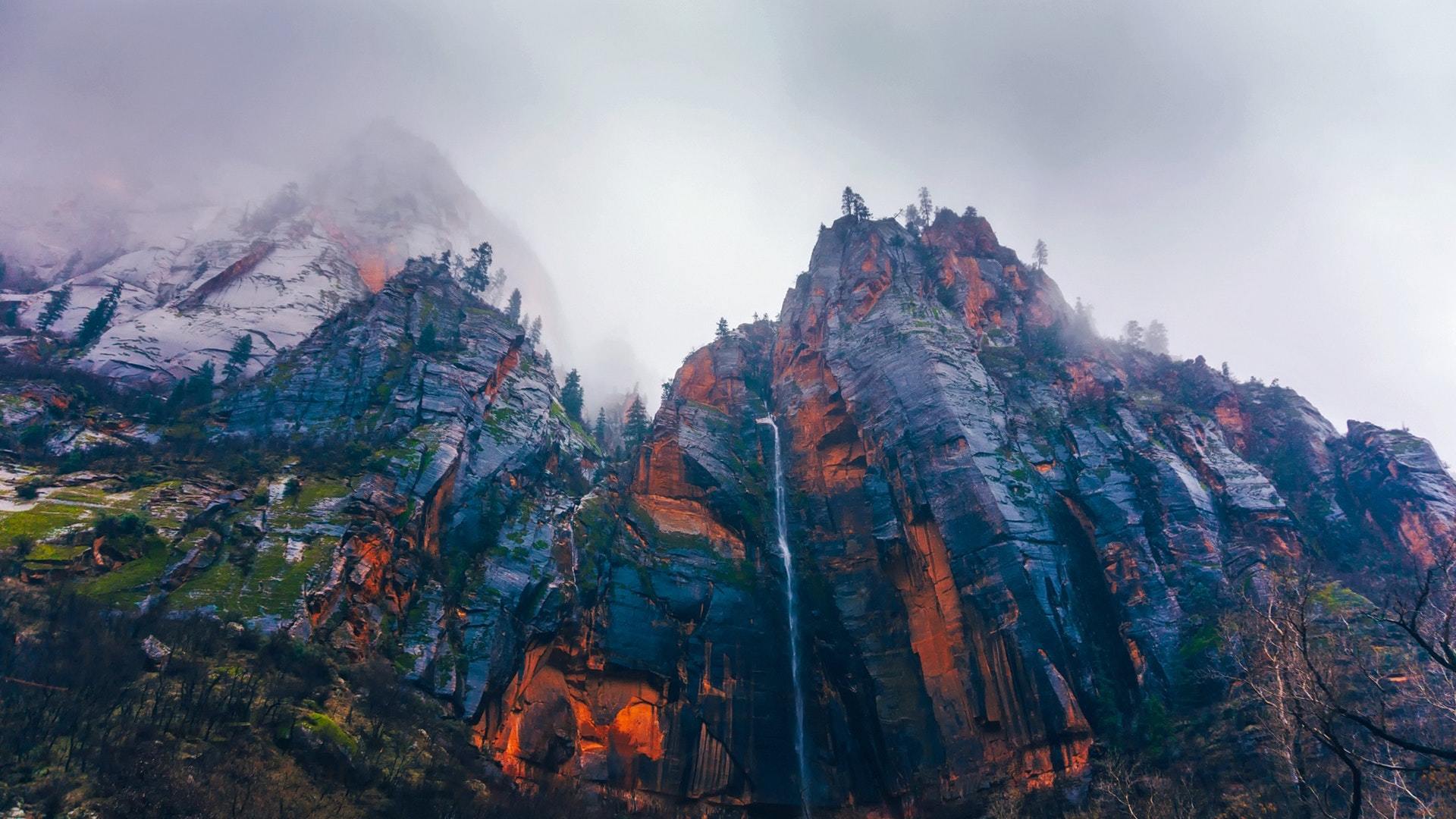 风景 自然风光 山峰 山川 悬崖