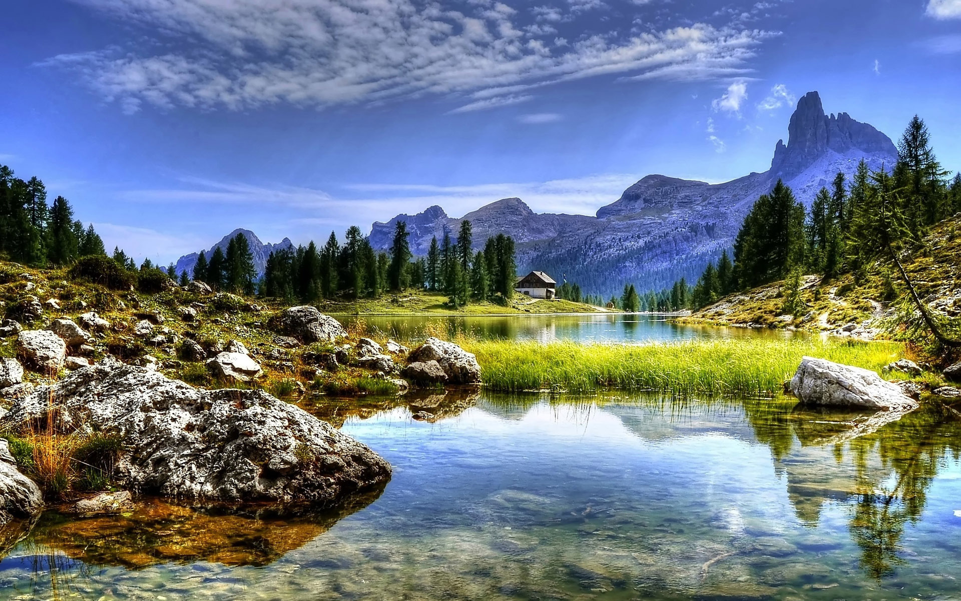 自然风光  大自然山间美景