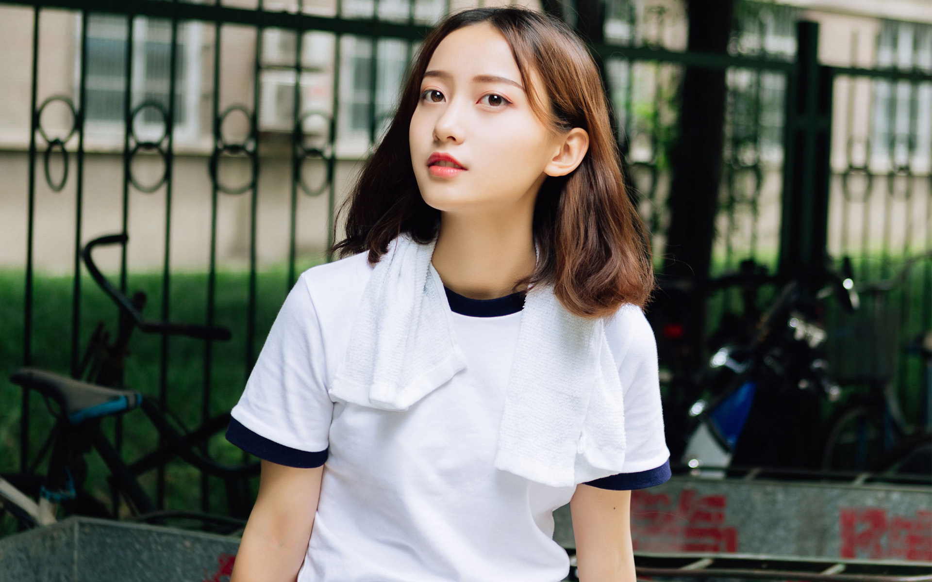 美女 清纯 阳光