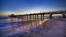 风景 自然 大海 海滩 落日 儿童桌面专用