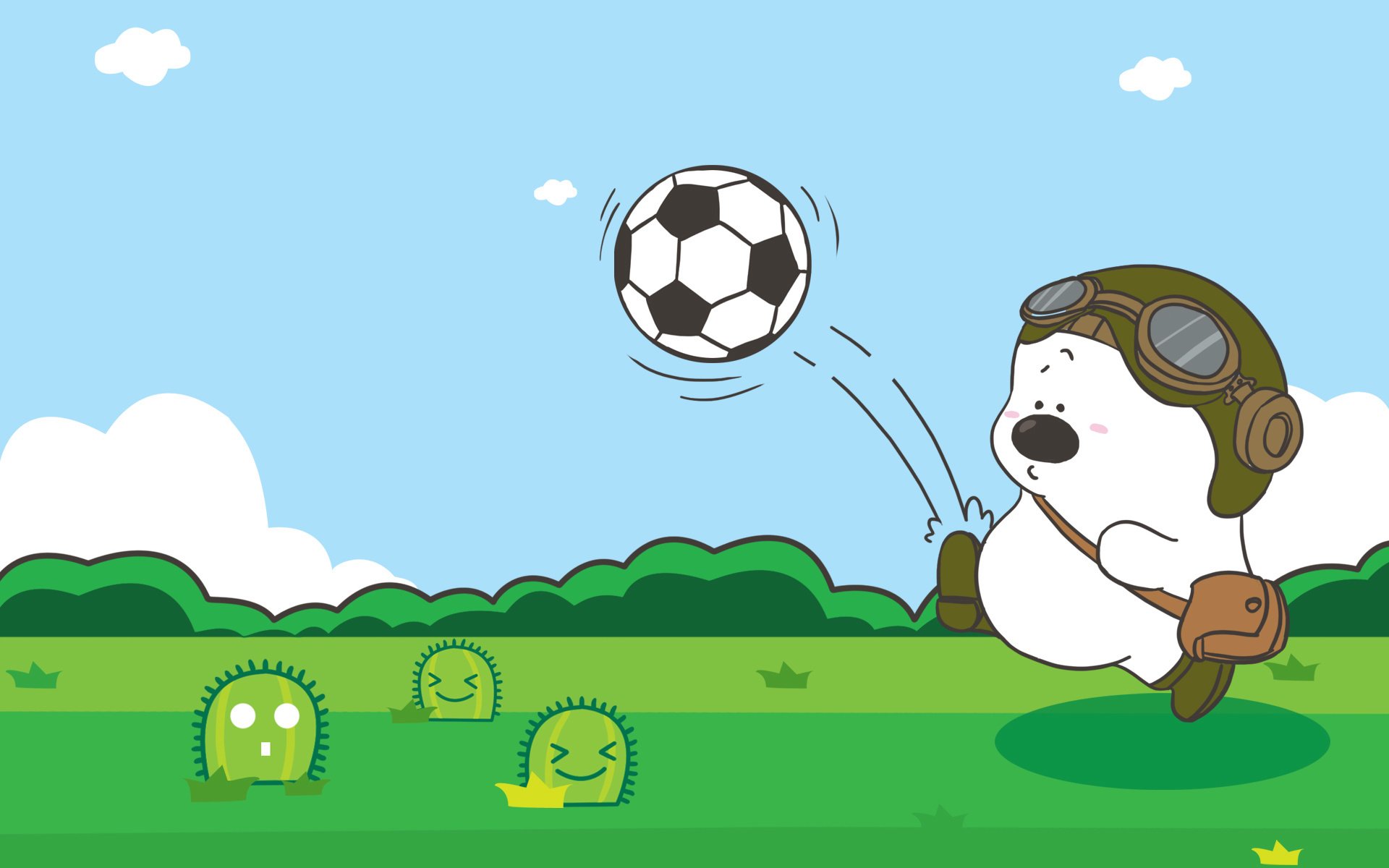 动漫卡通 手绘 动画 小囧熊 儿童桌面专用