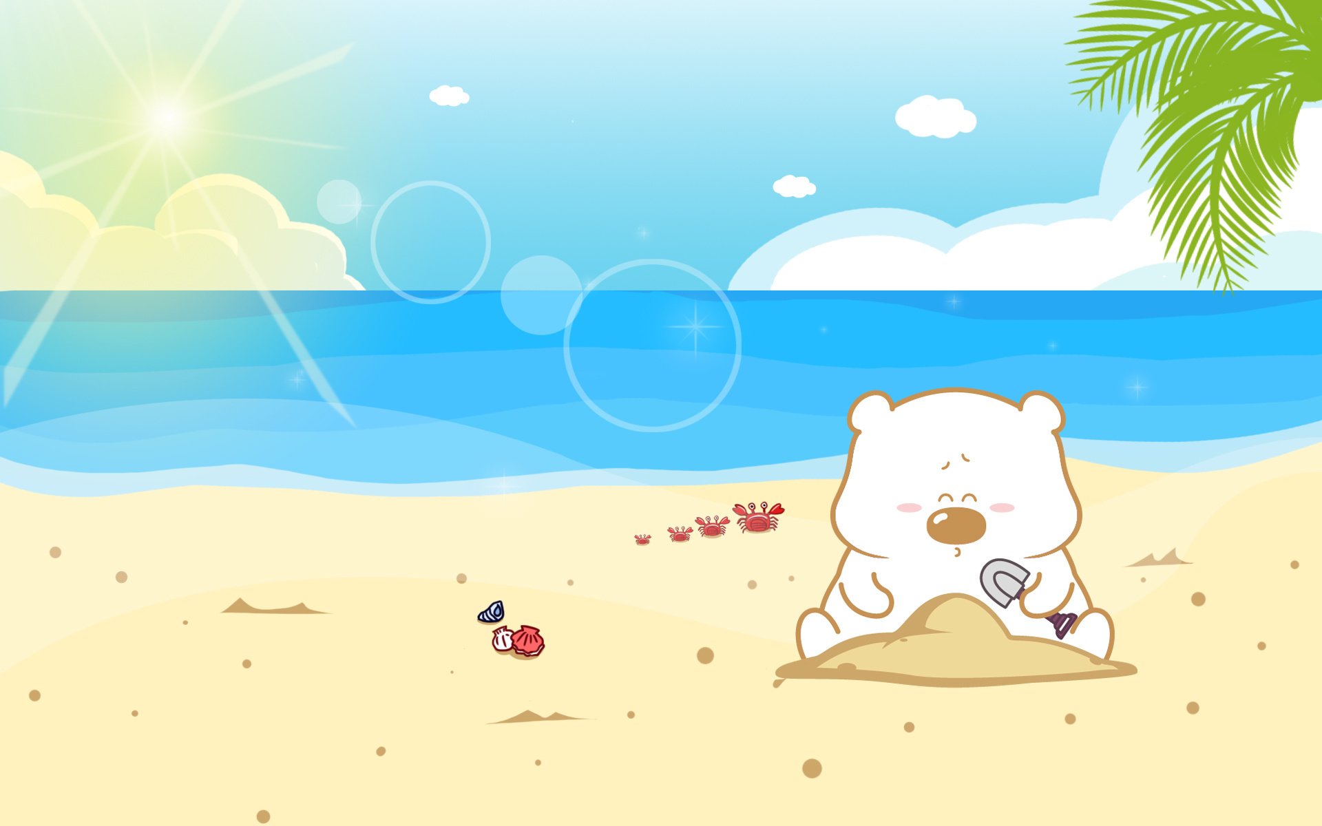 动漫 小囧熊 可爱 萌系 儿童桌面专用