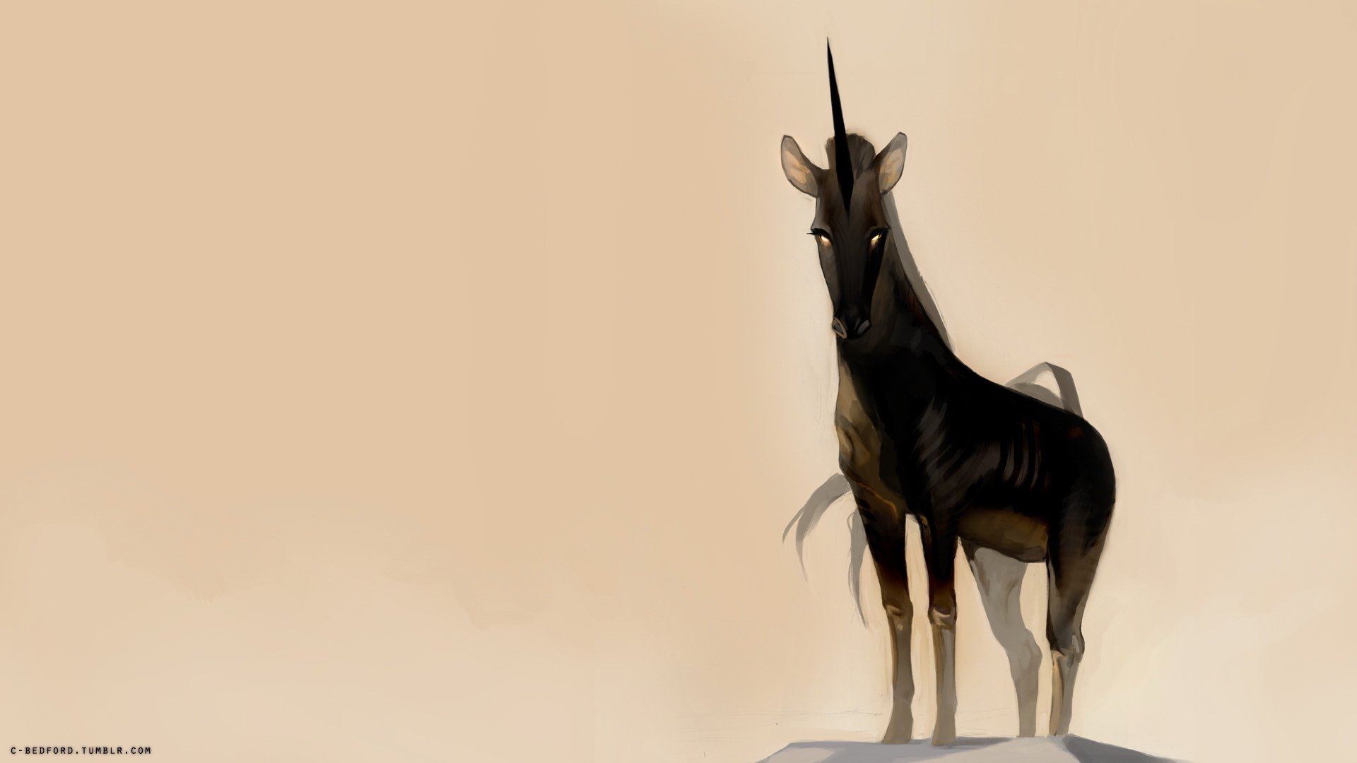 动漫 卡通 独角兽 手绘