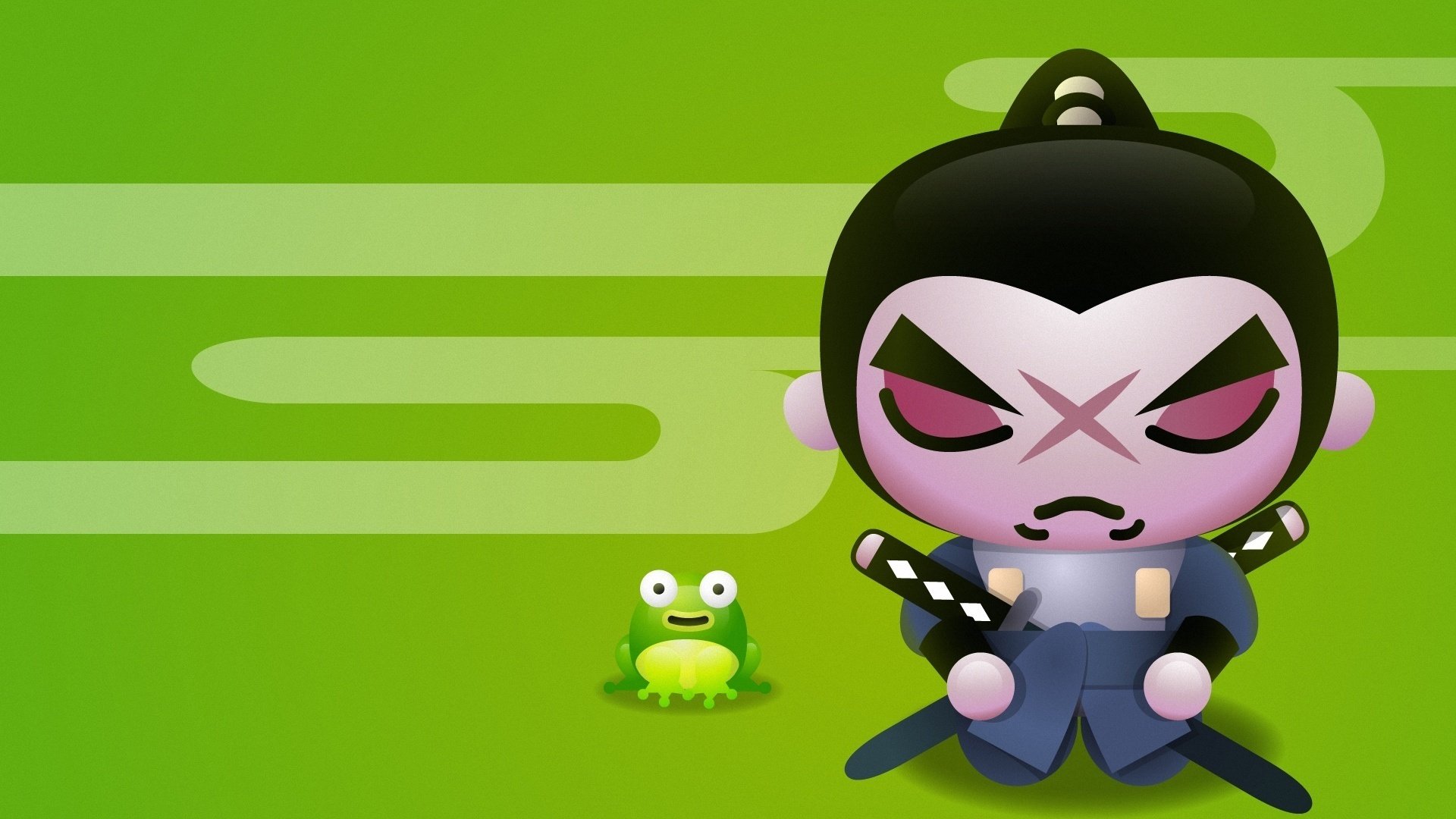 动漫 卡通 pucca 中国娃娃 可爱 儿童桌面专用