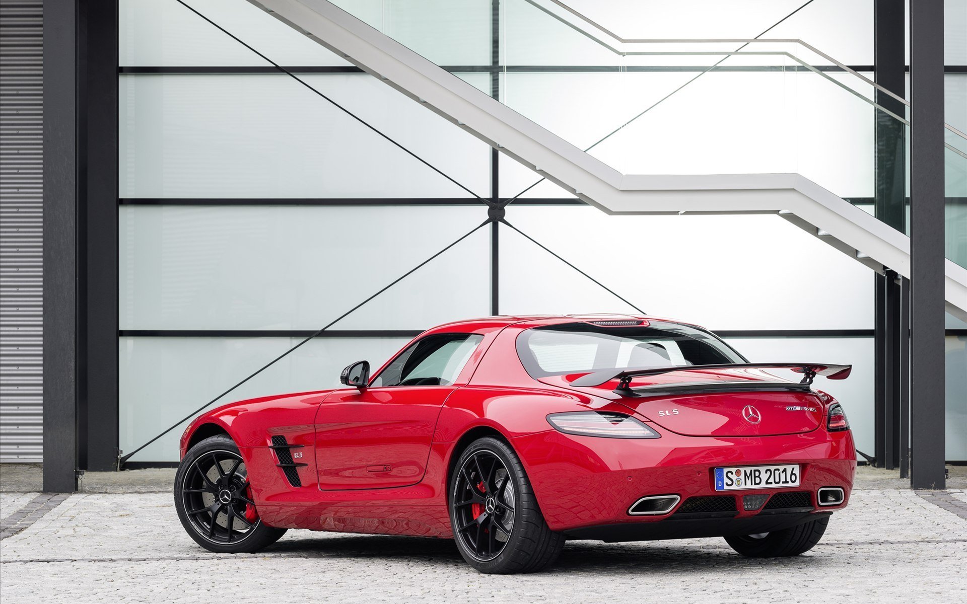 汽车 跑车 酷车 梅赛德斯奔驰 SLS 超跑 儿童桌面专用