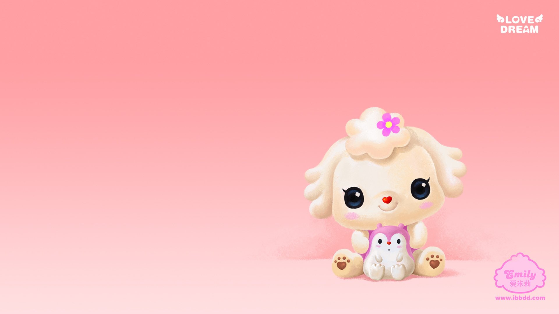 动漫 手绘 动画 漫画 儿童桌面专用 爱米莉