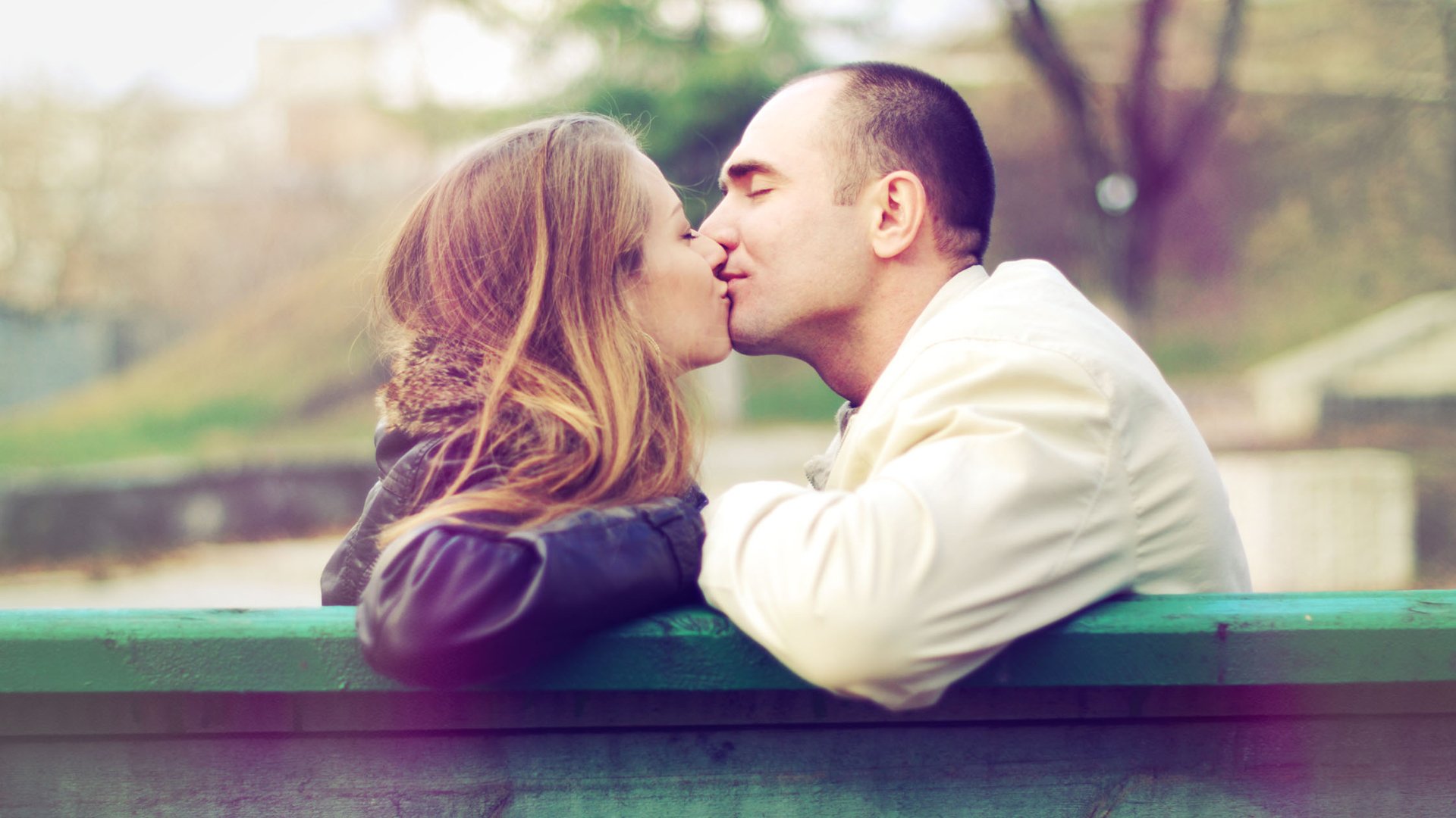 浪漫 爱情 情感 爱 love 清新 唯美 情侣 唯美温馨 亲吻 公园