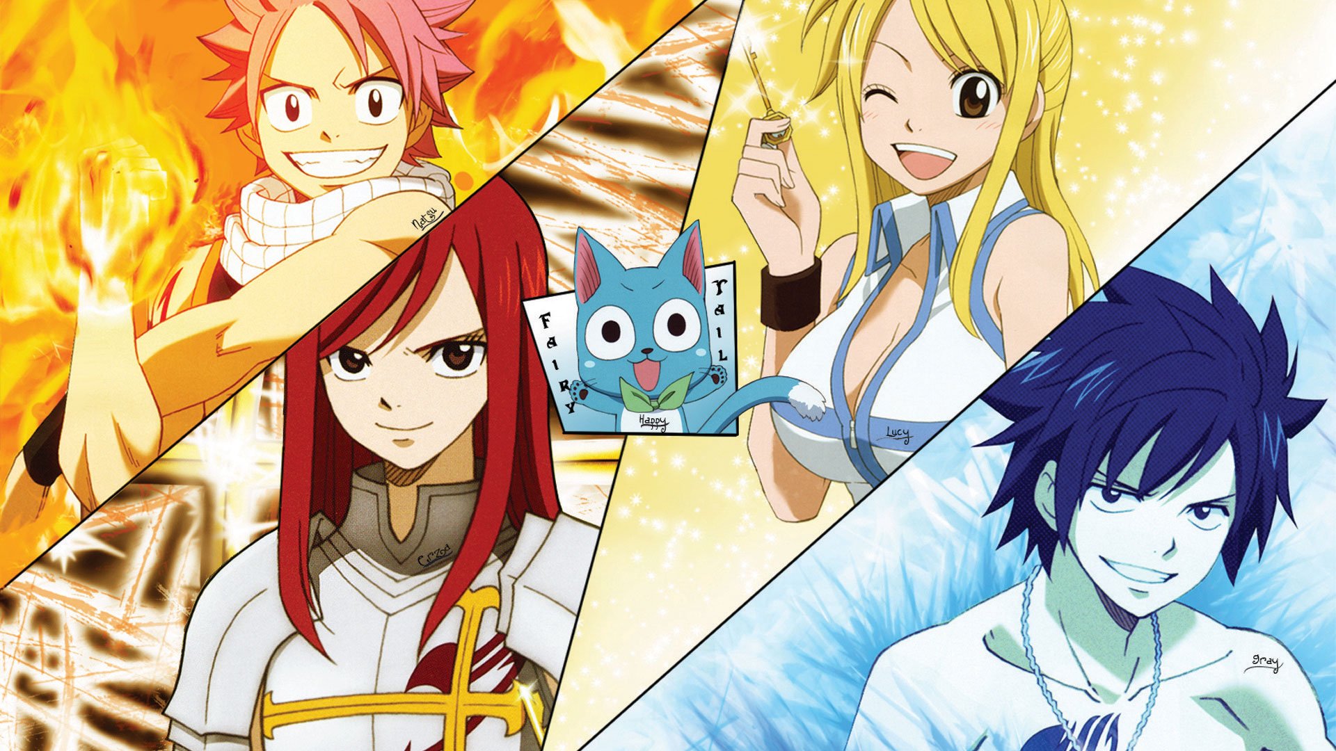 动漫 卡通 手绘  妖精的尾巴