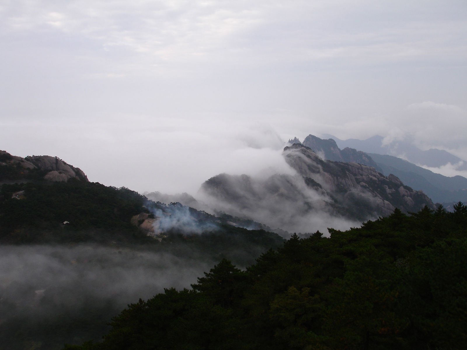 心静者高 风景 云雾 唯美 意境 古风