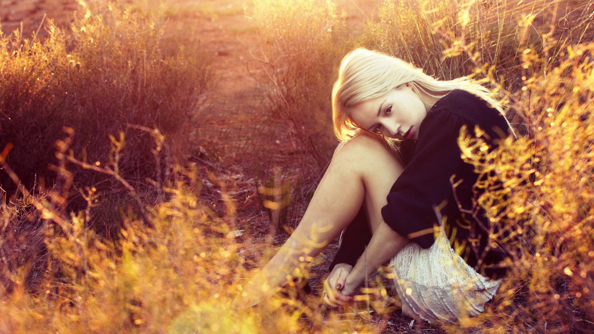 美女 清纯佳人 青春 温暖 安静 清新