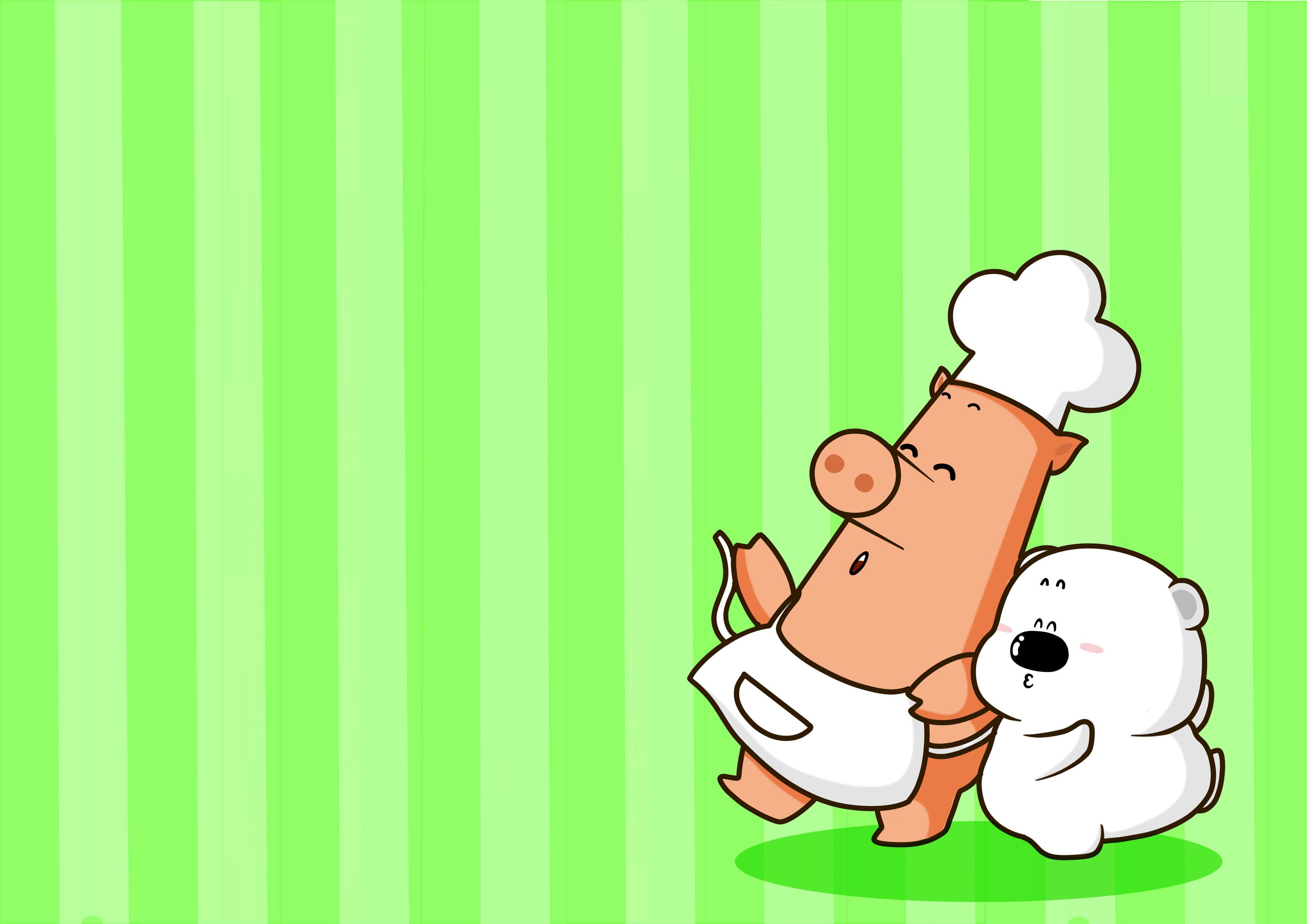 动漫卡通 小囧熊 手绘