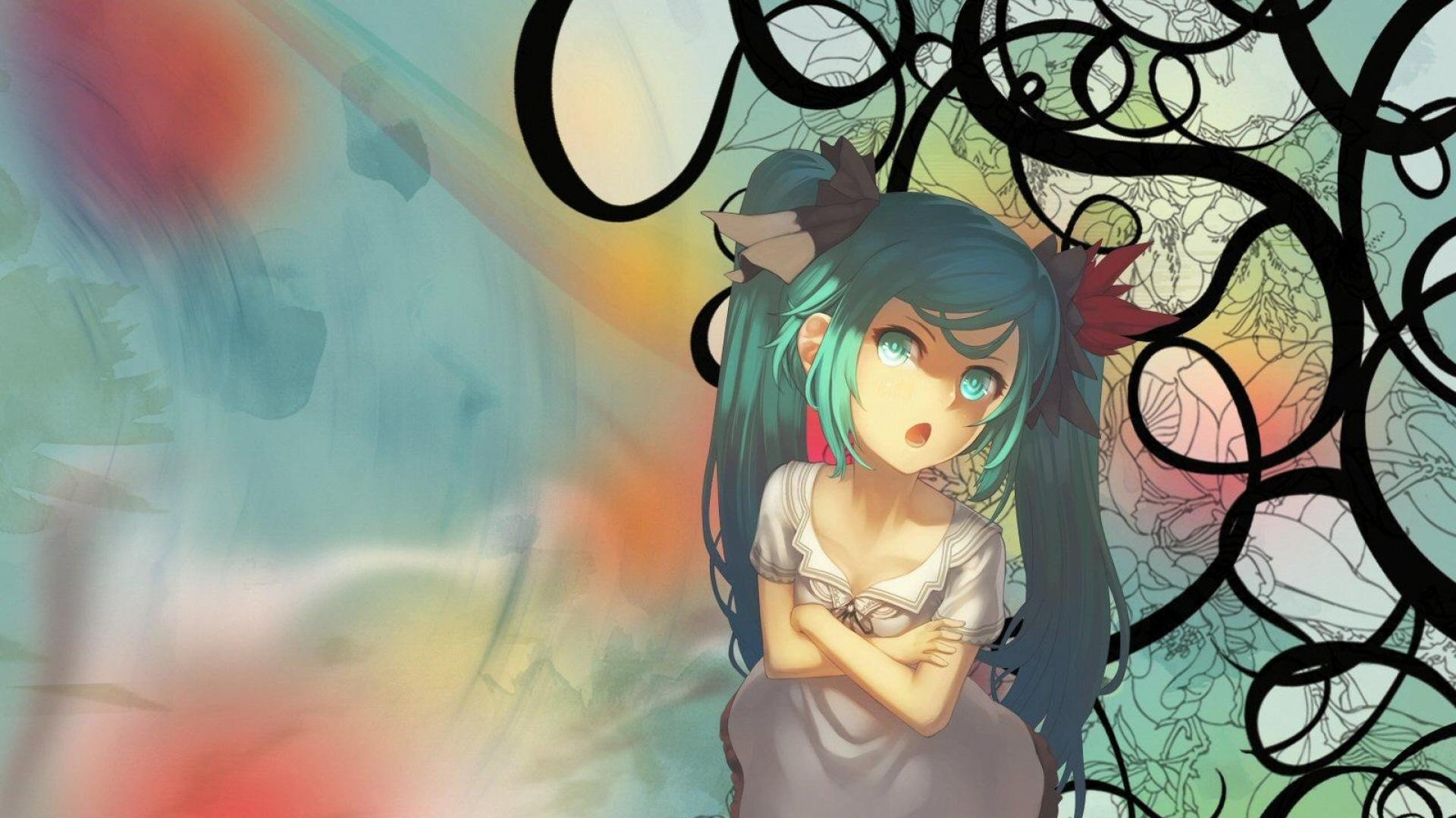 动漫 手绘 初音未来